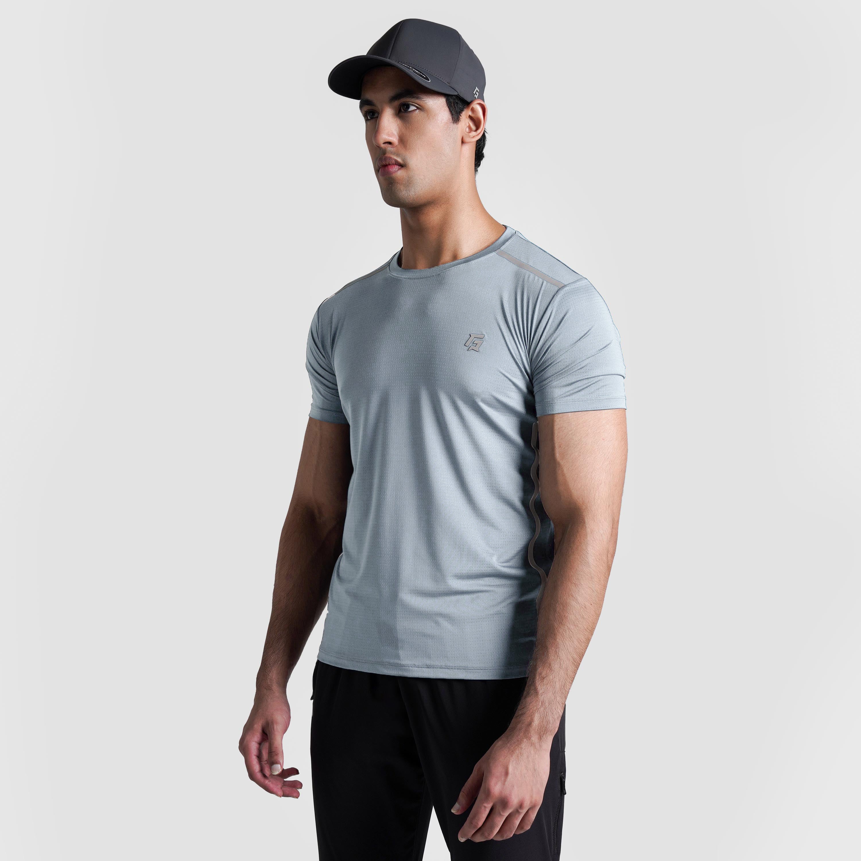 Run Overland Tee (Light Grey)