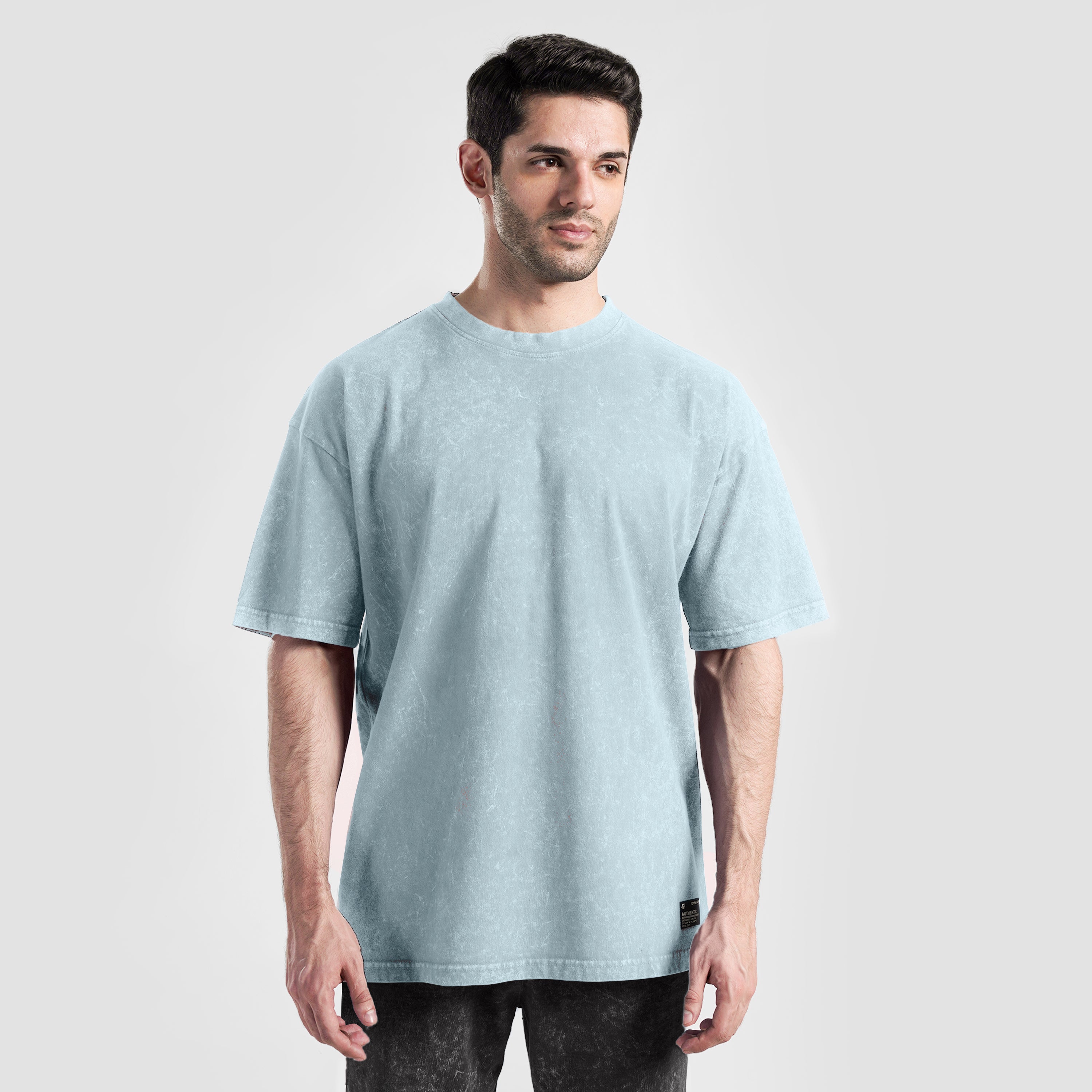 Core Stone Wash Tee (Sea Green)