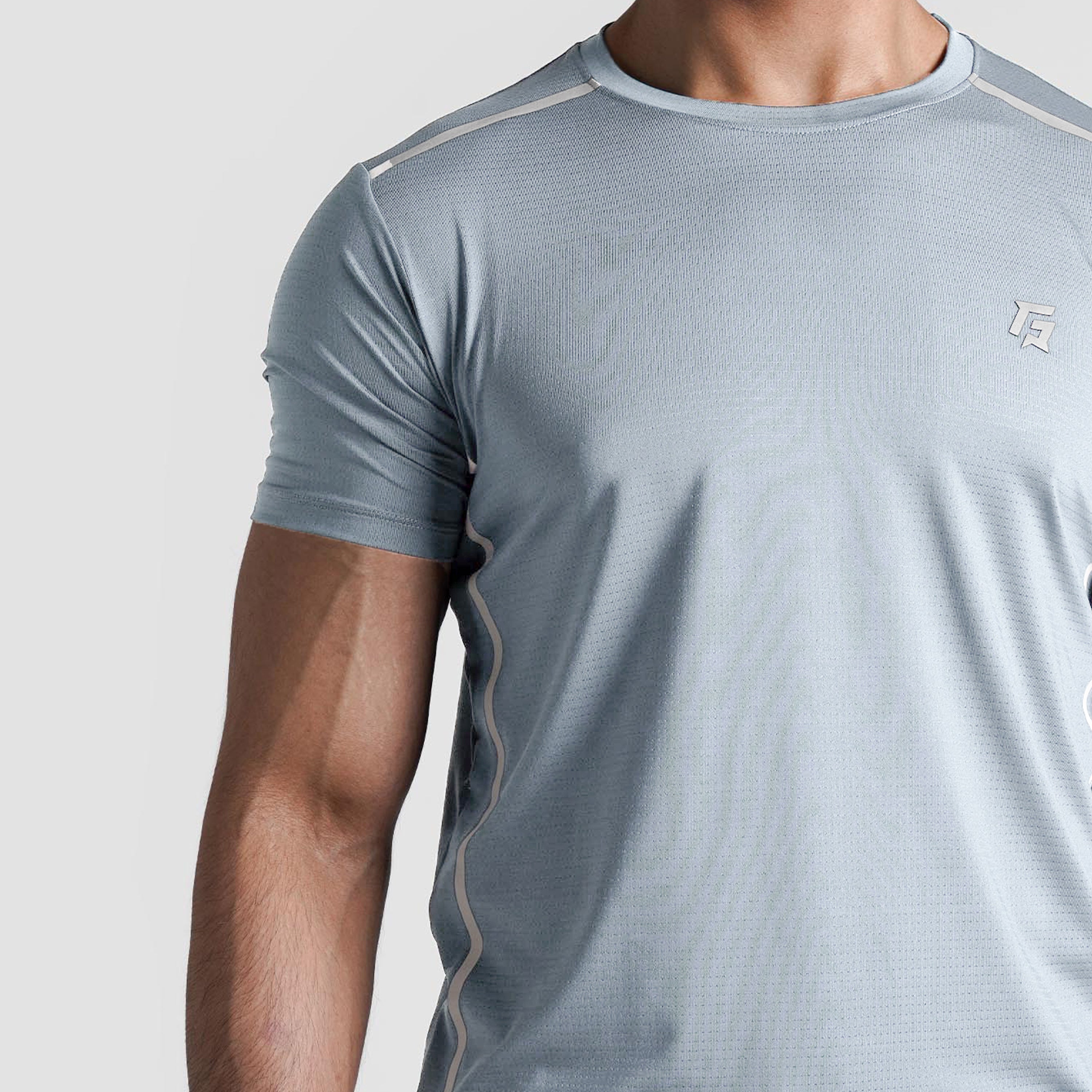 Run Overland Tee (Light Grey)
