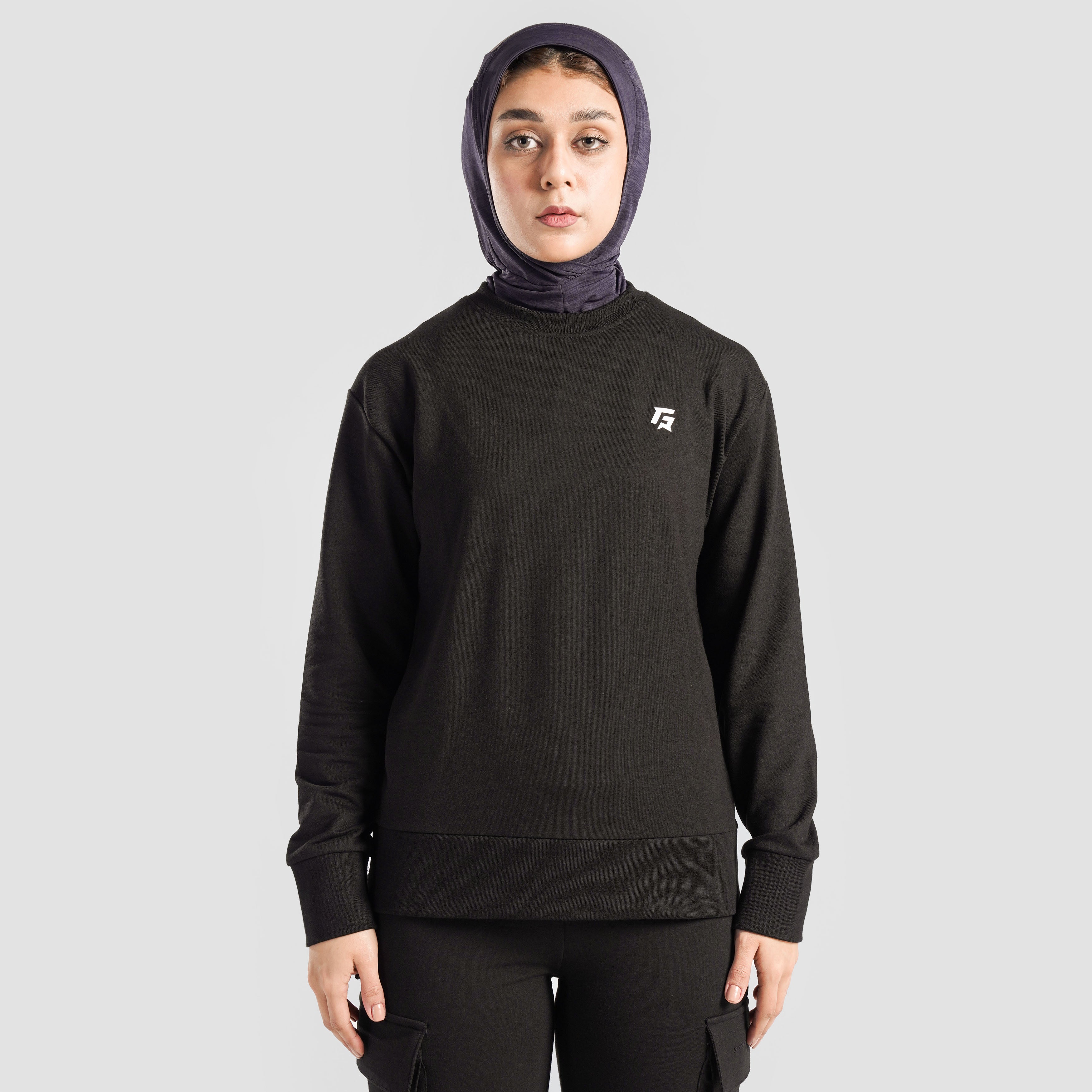 Side Zip Up Top (Black)