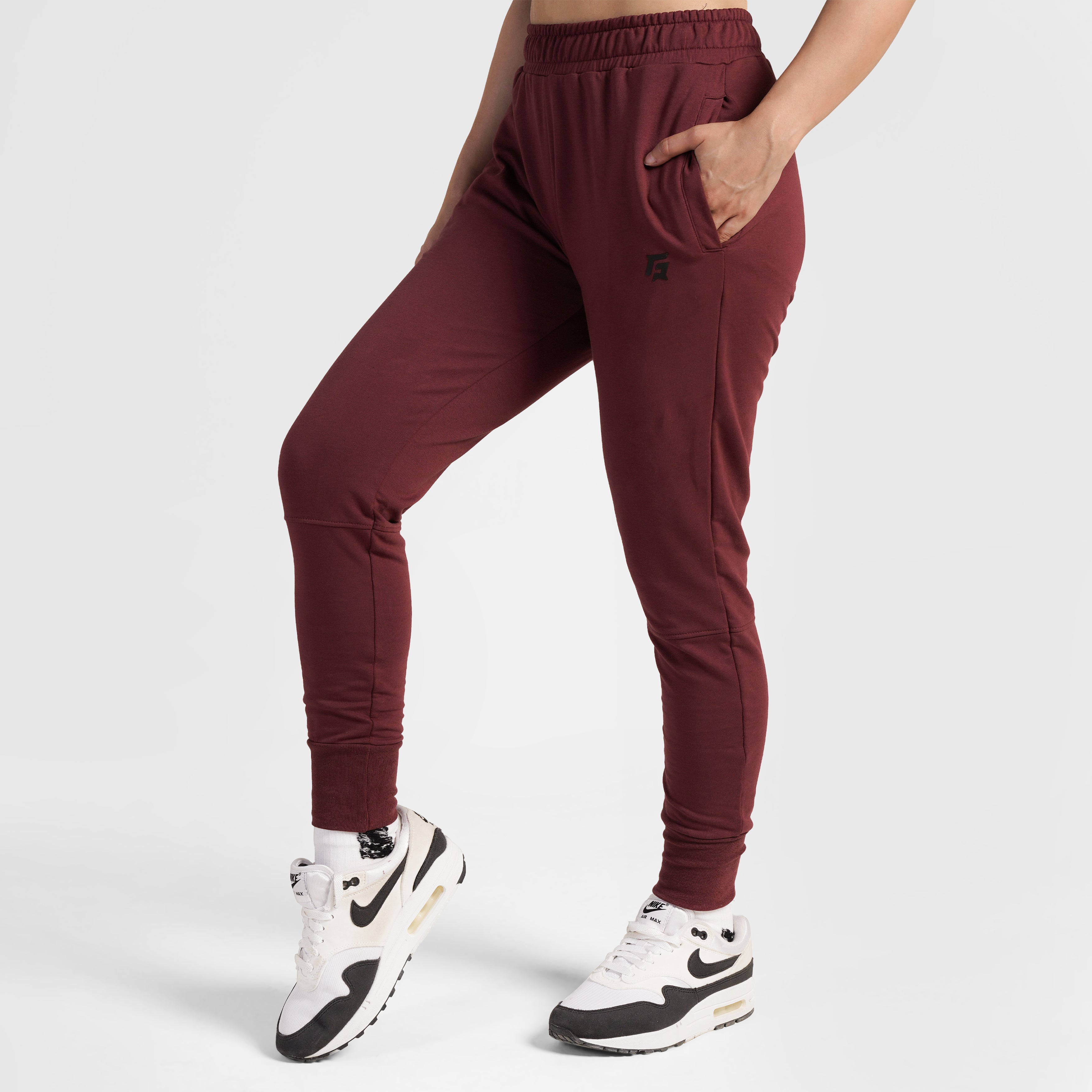 Essential Fit Joggers (Maroon)