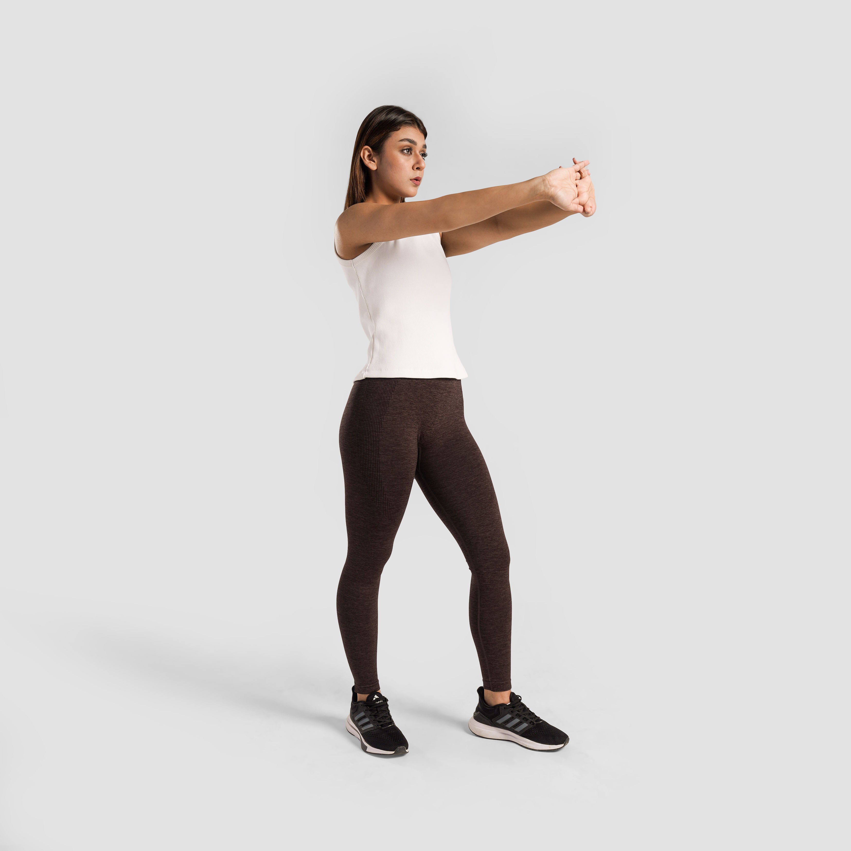 Power Flex Seamless Leggings (Brown)