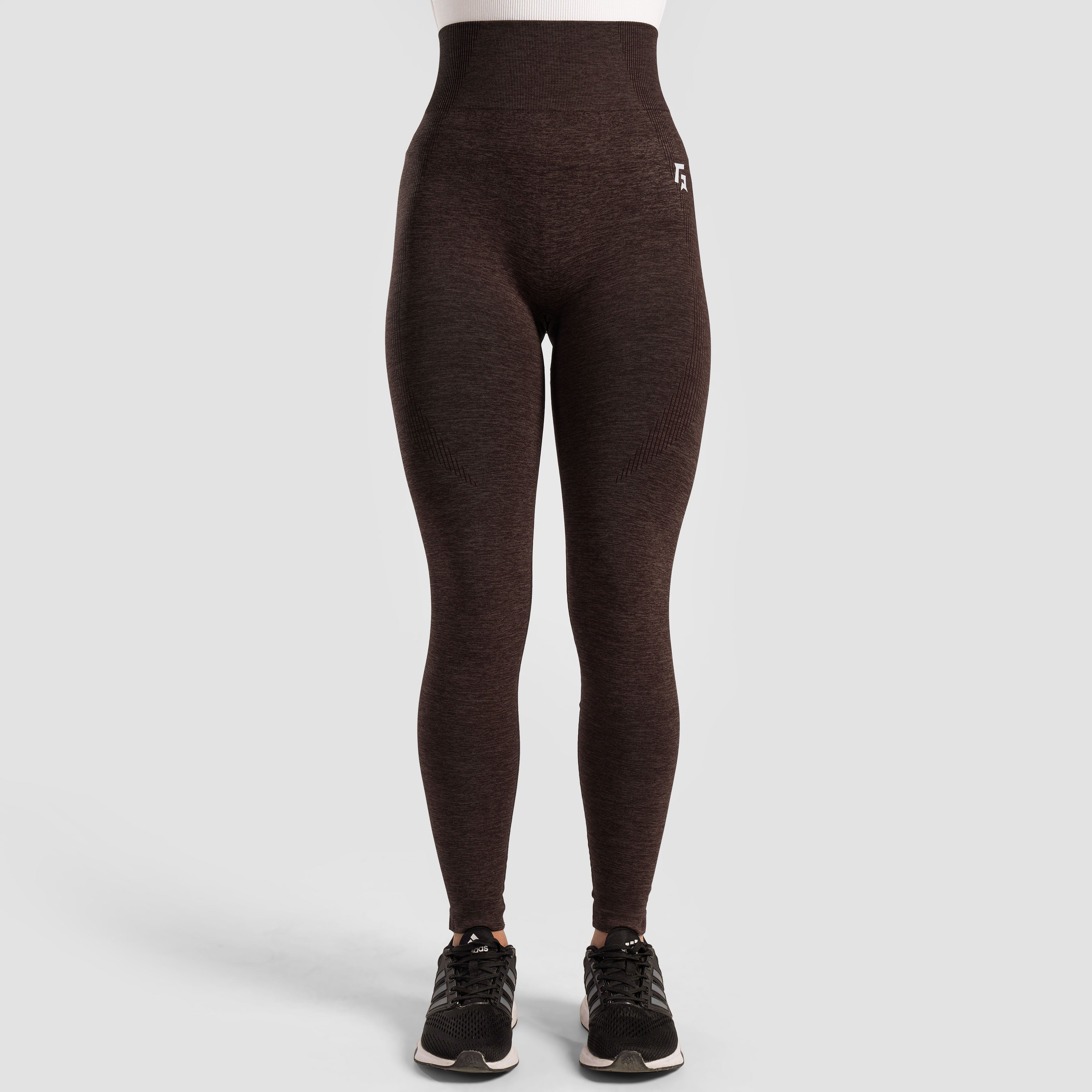 Power Flex Seamless Leggings (Brown)