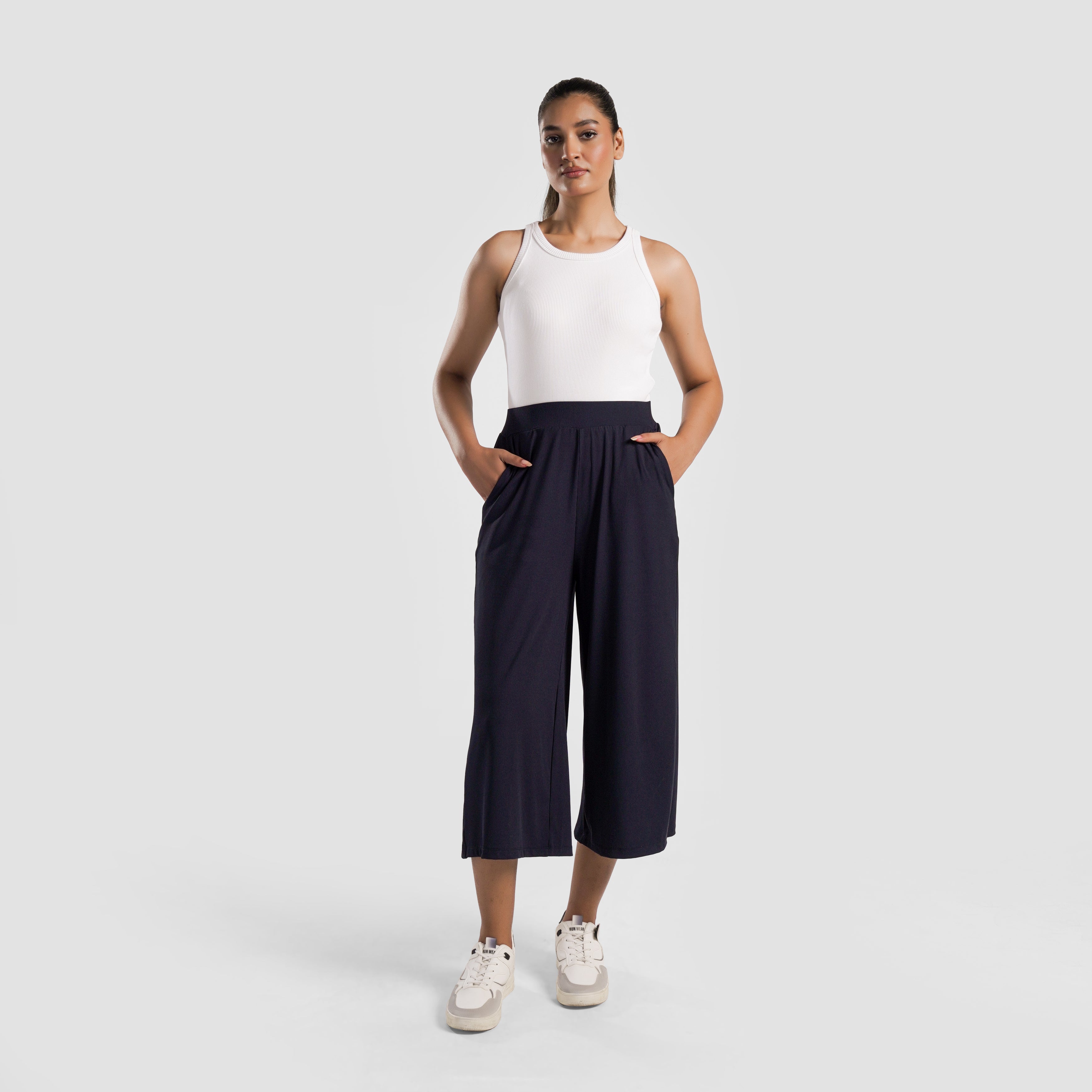 Boundless Culottes (Navy)