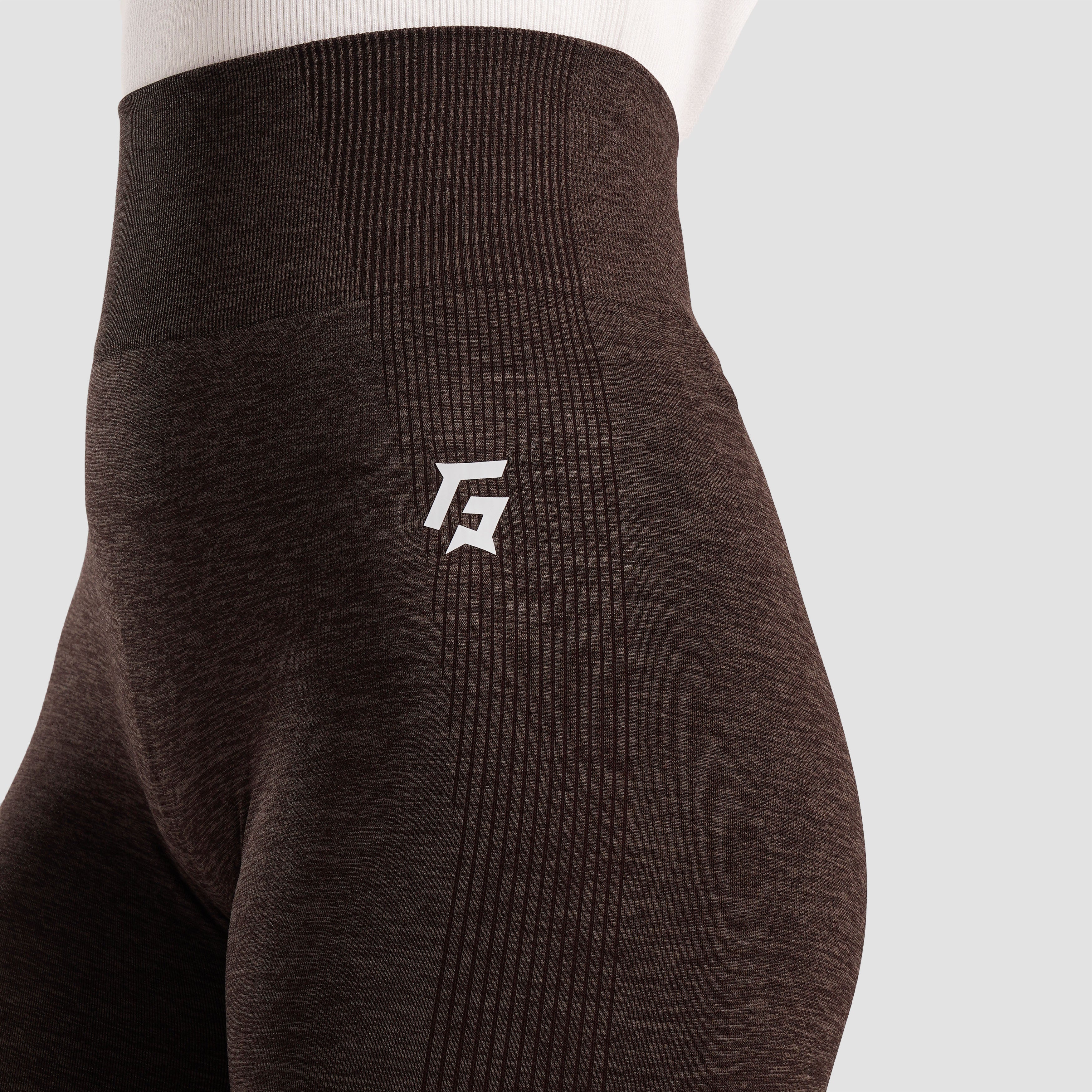 Power Flex Seamless Leggings (Brown)