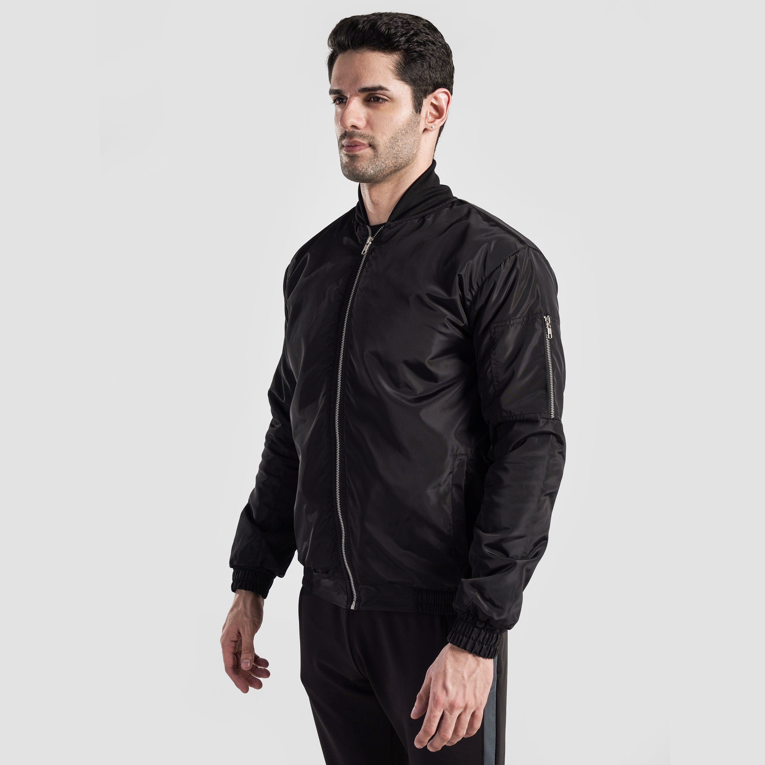 Power Crew Jacket (Black)