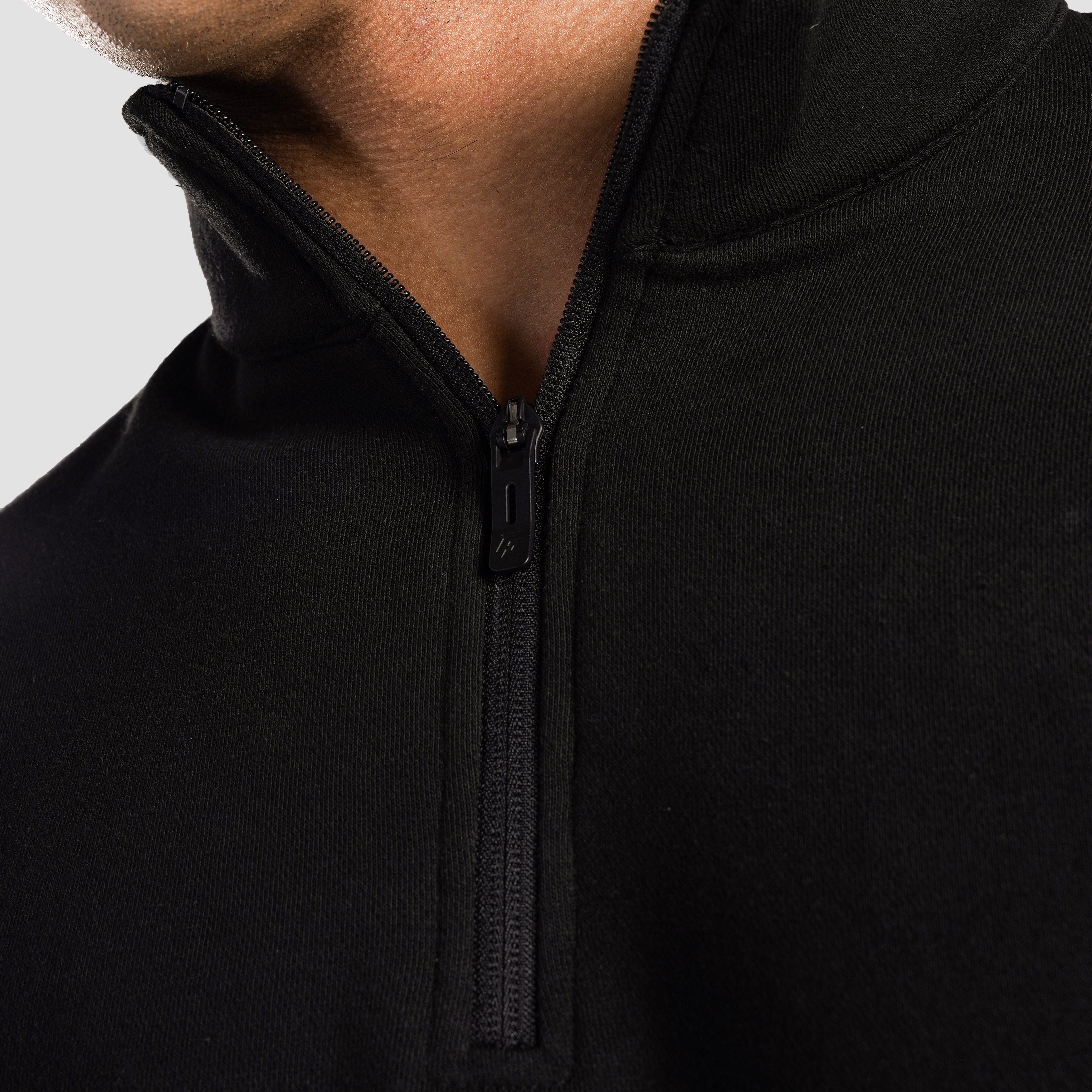 Dusk 1/4 Zipper (Black)