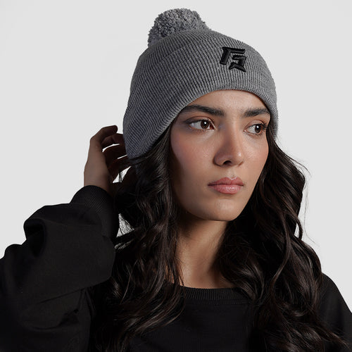 GA Pom Beanie (Grey)