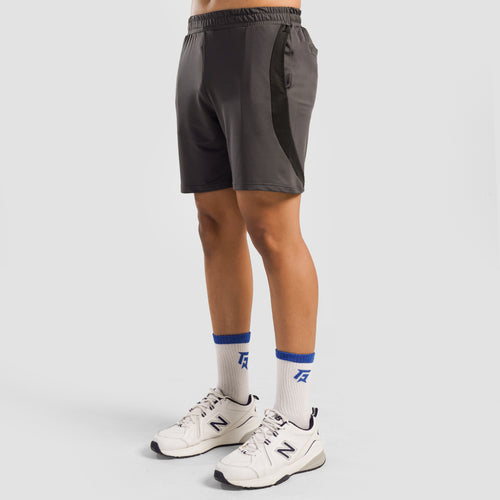 Vortex Stripe Shorts (Grey)
