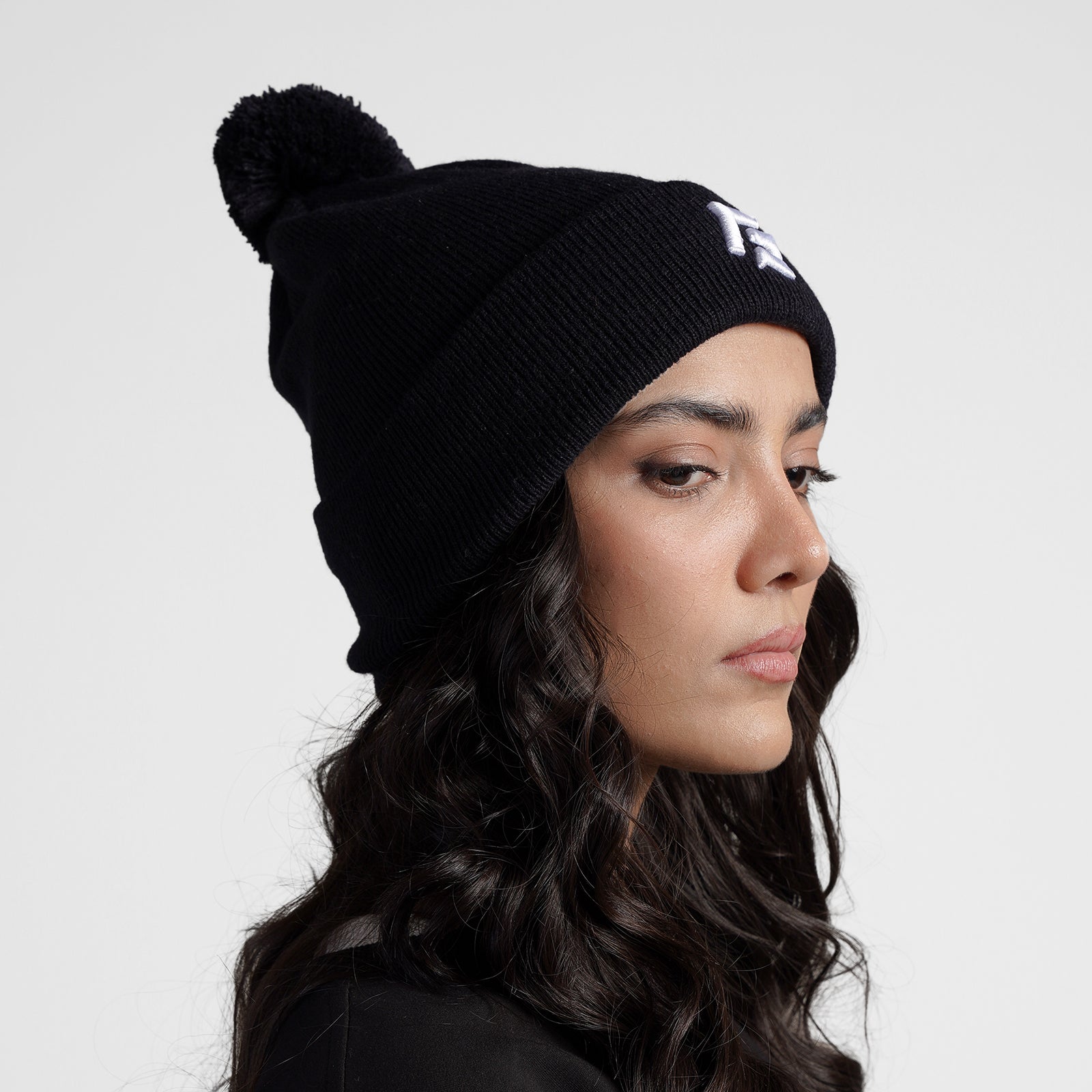 GA Pom Beanie (Black)