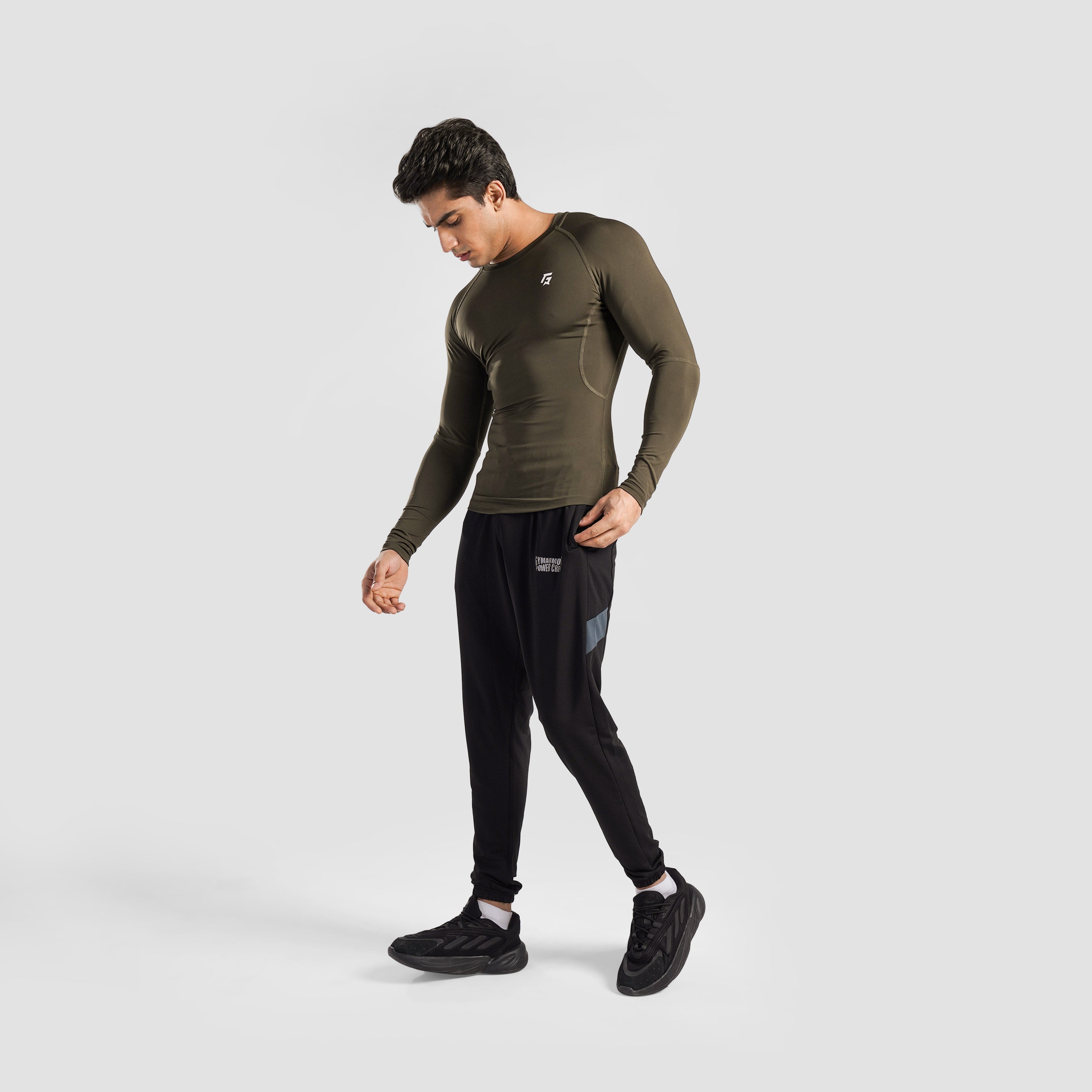 GA Compression Long Sleeves (Olive)