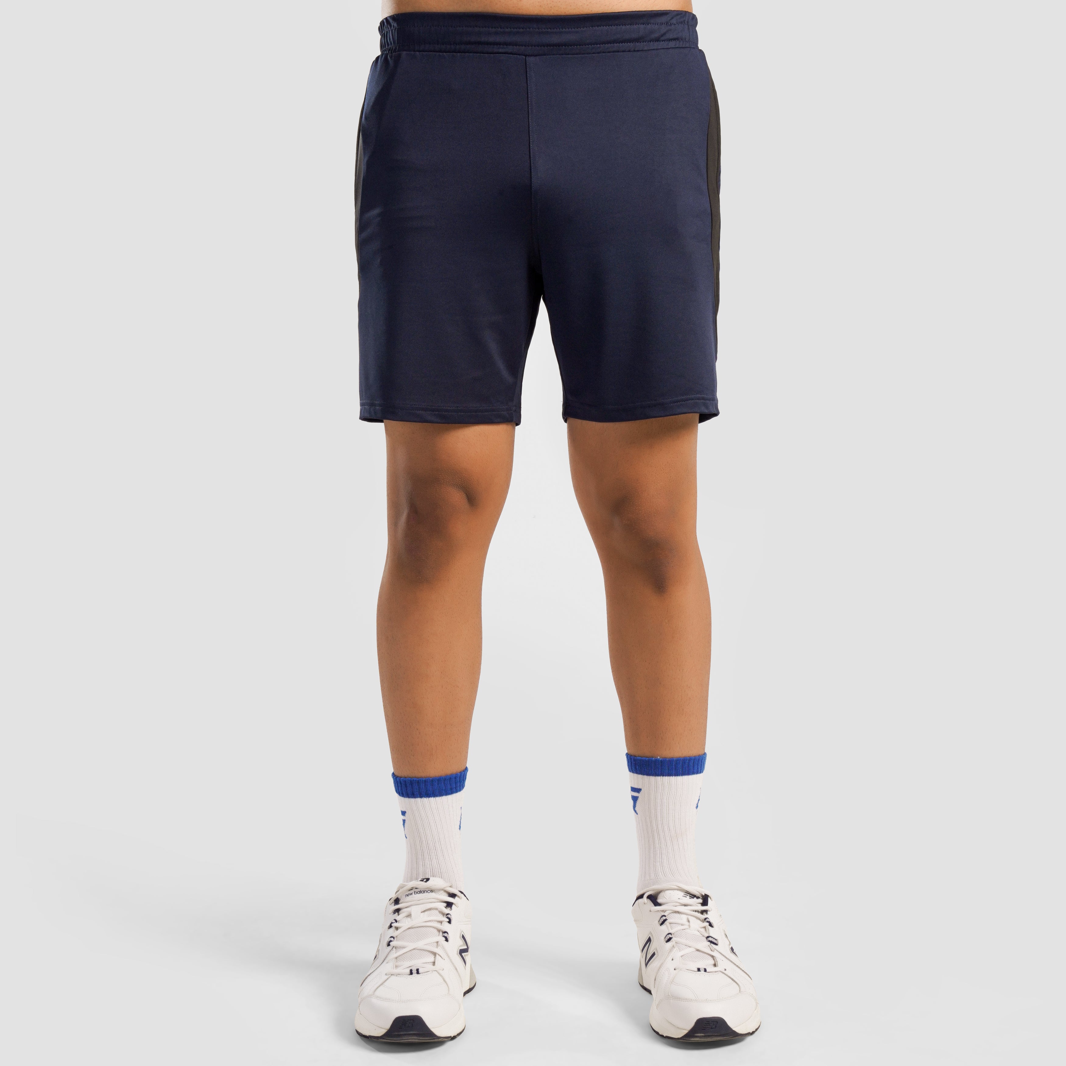 Vortex Stripe Shorts (Navy)