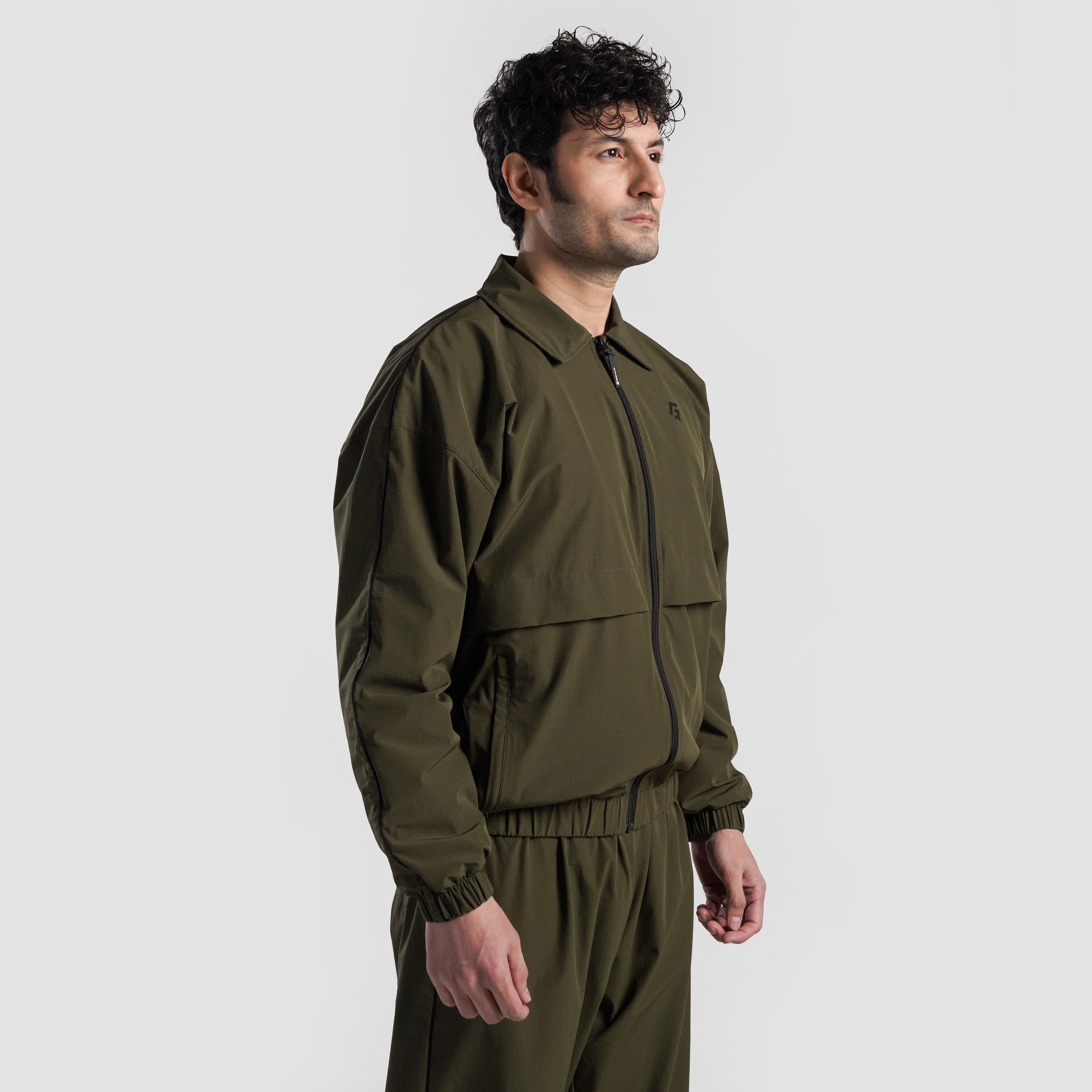 Maxout Track Top (Olive)