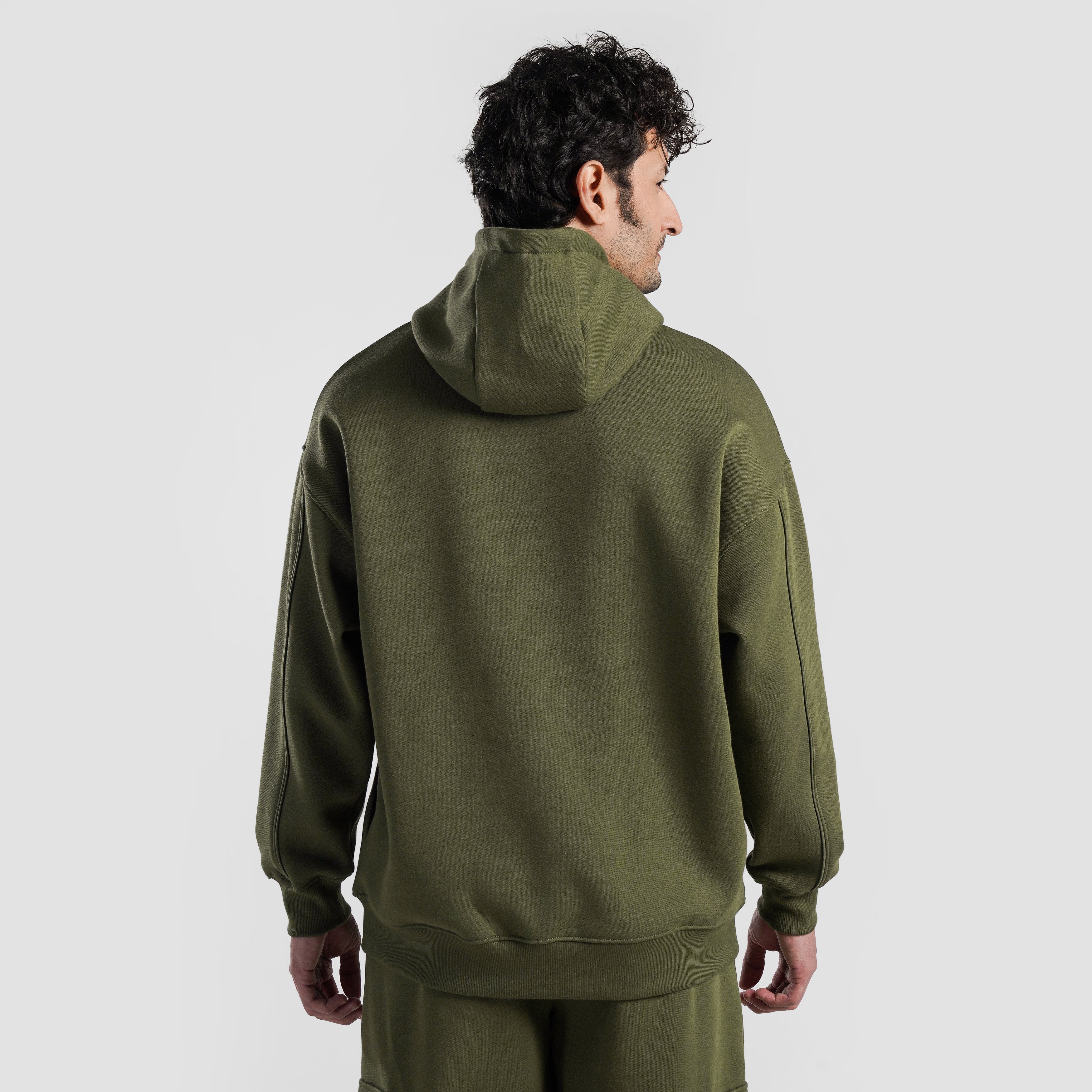 GAI Cargo Hoodie (Olive)