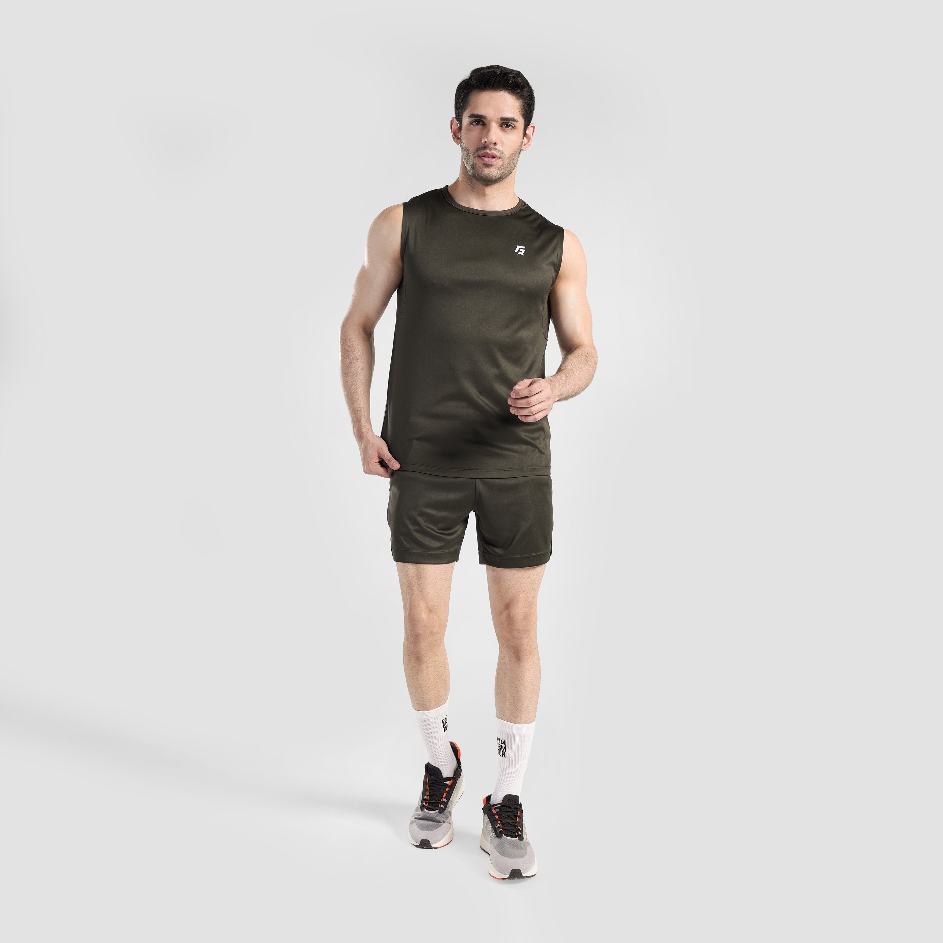 Bounce Tank (Olive)