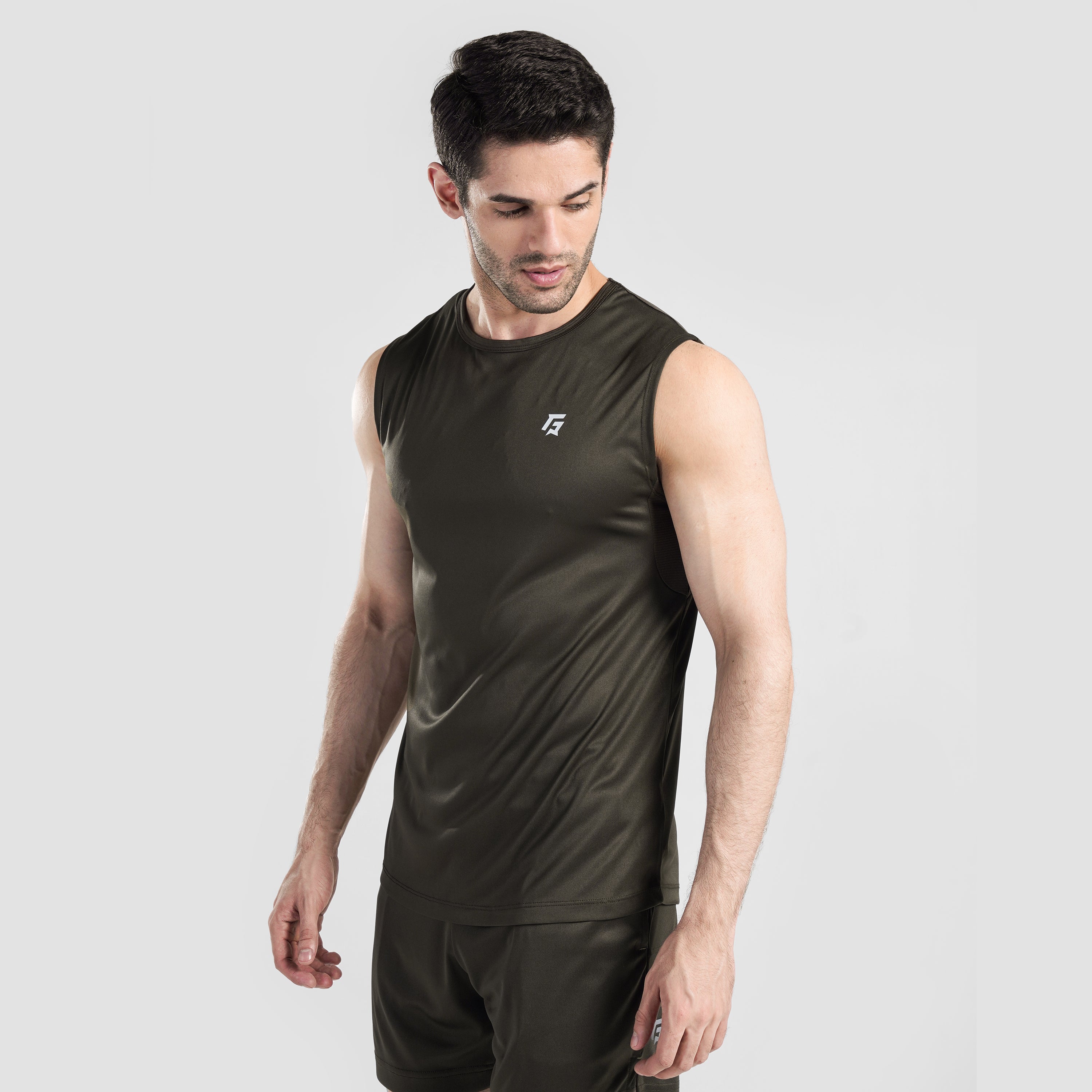 Bounce Tank (Olive)