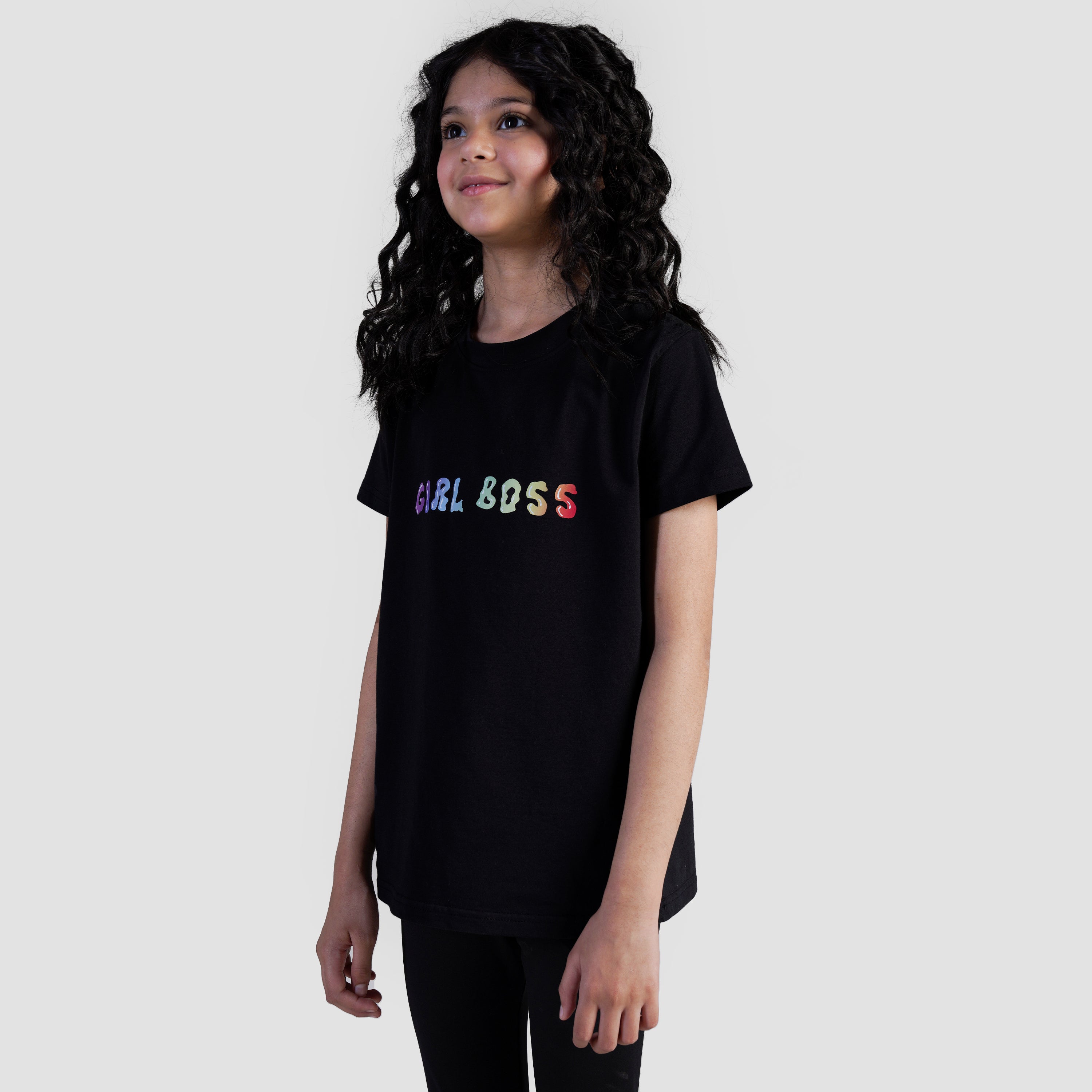 Little Boss Gear Tee (Black)