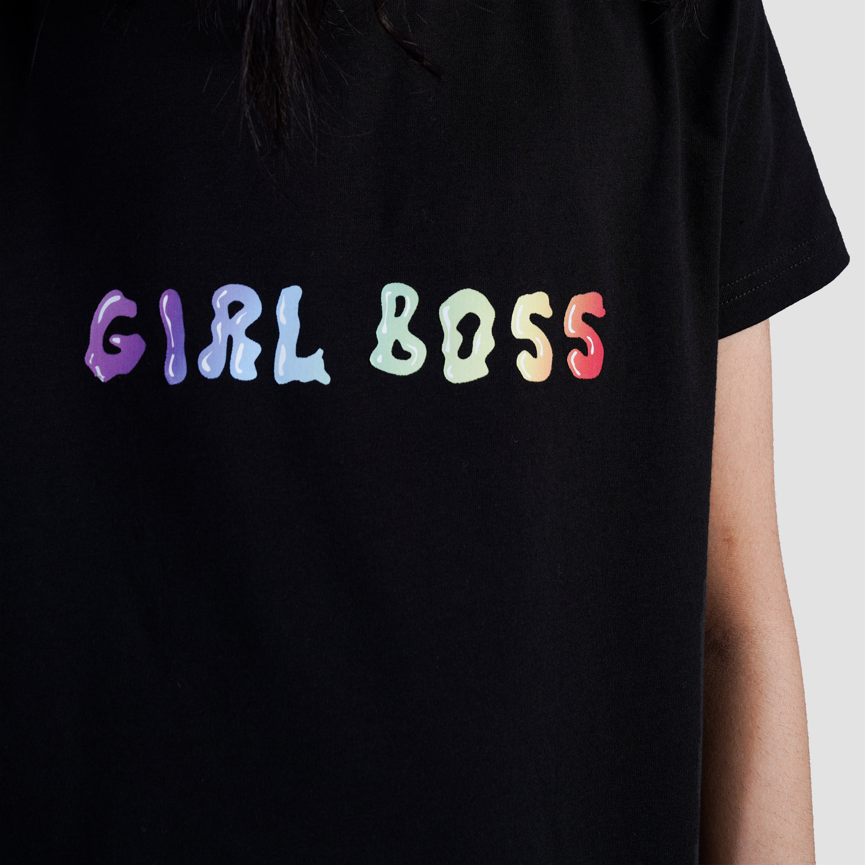 Little Boss Gear Tee (Black)