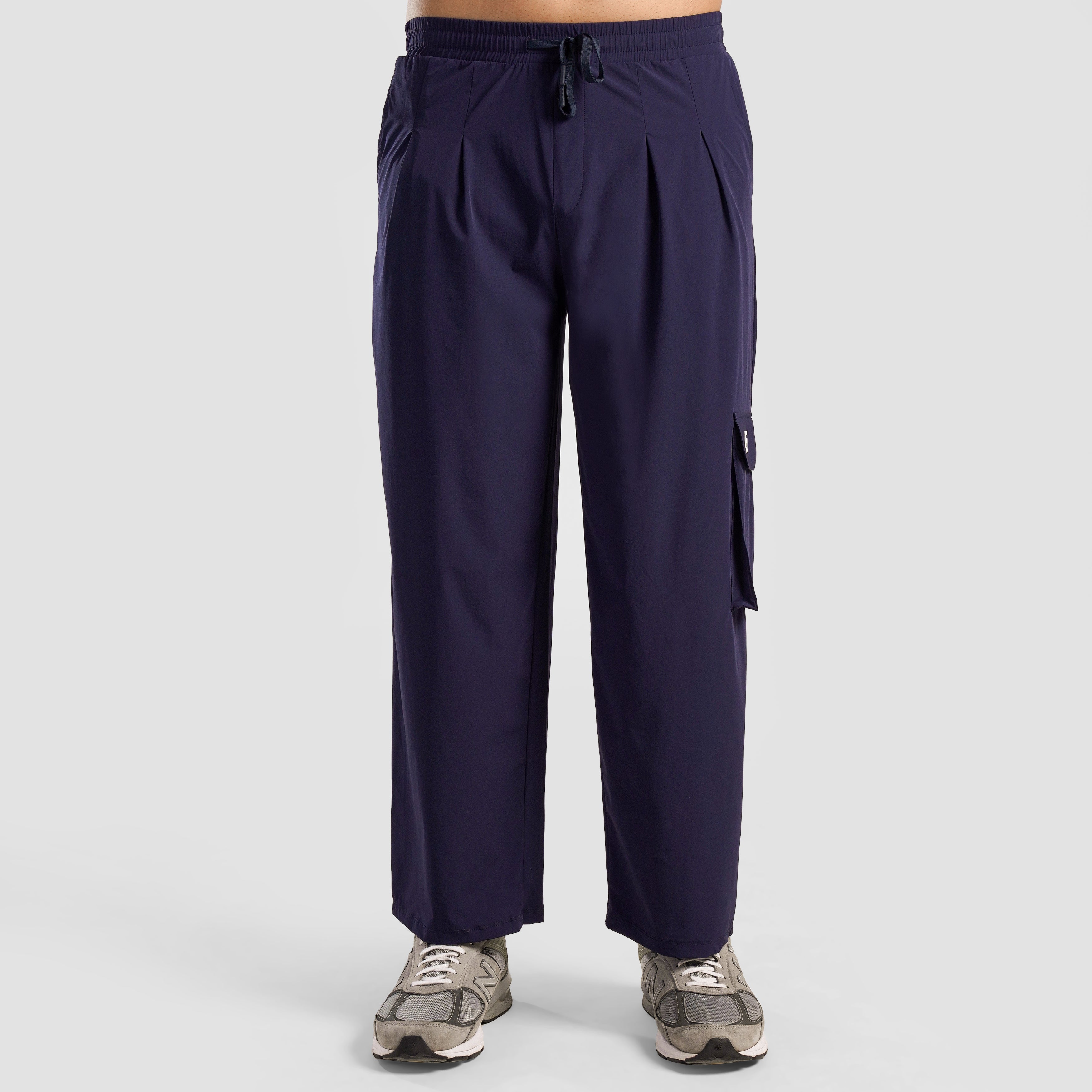 Drifit Pleated Trousers (Navy)
