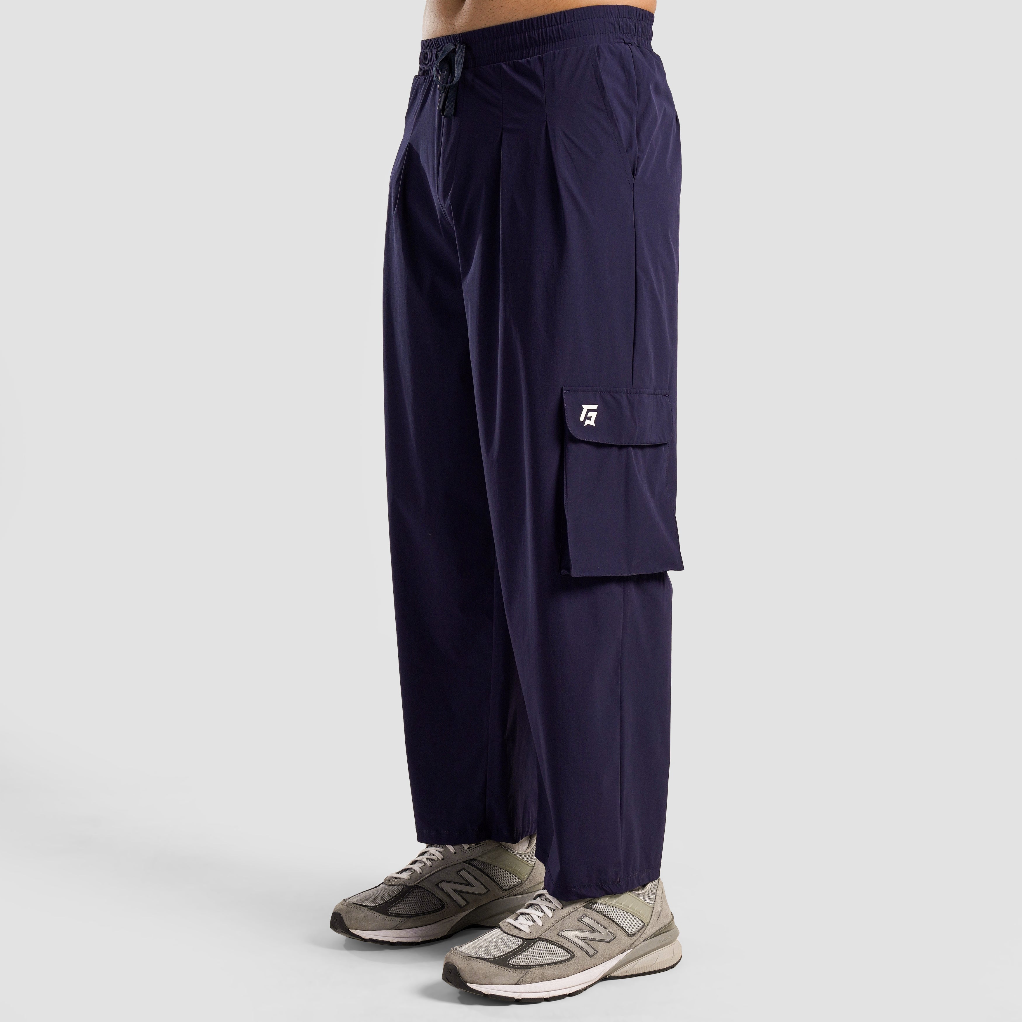 Drifit Pleated Trousers (Navy)