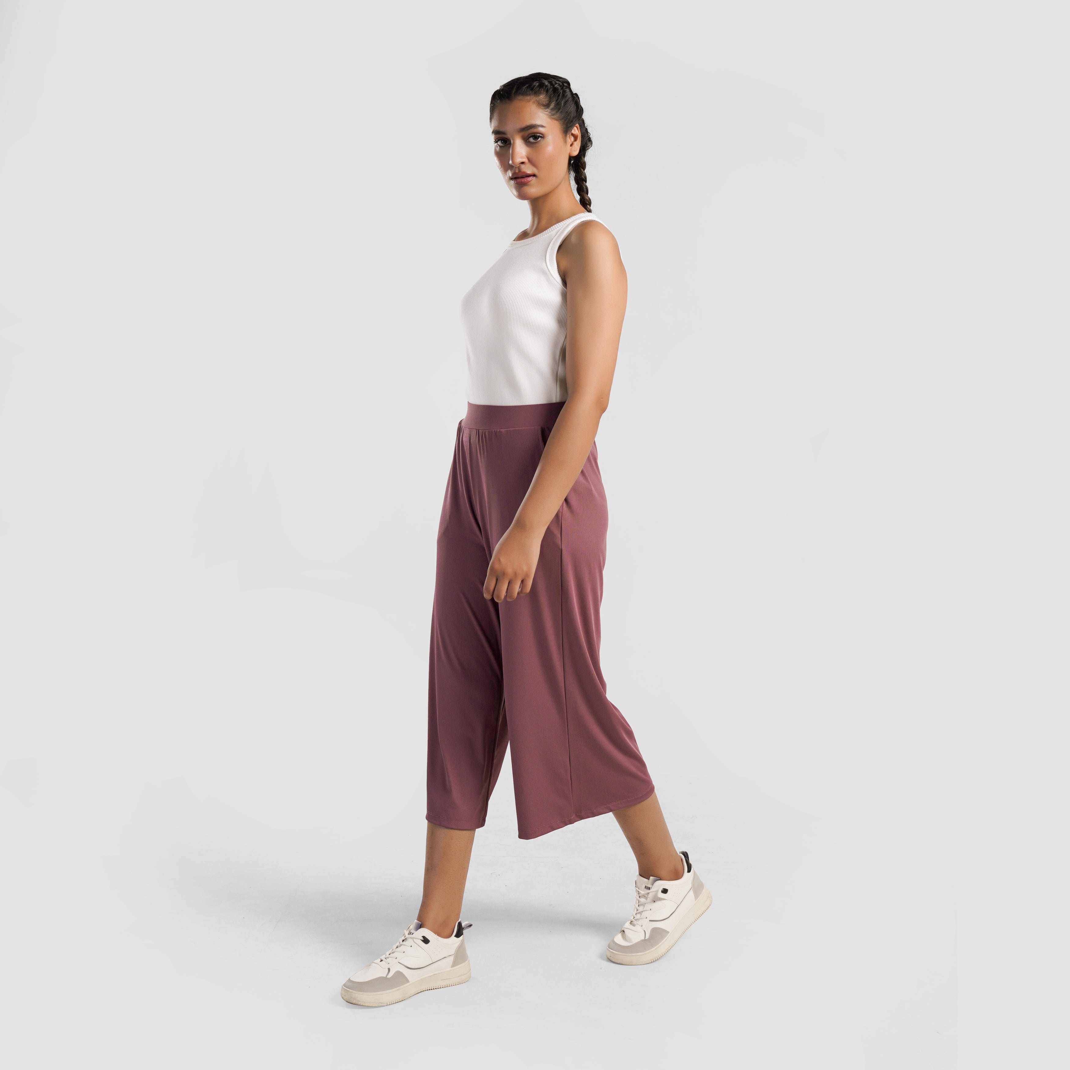 Boundless Culottes (Dusty Pink)