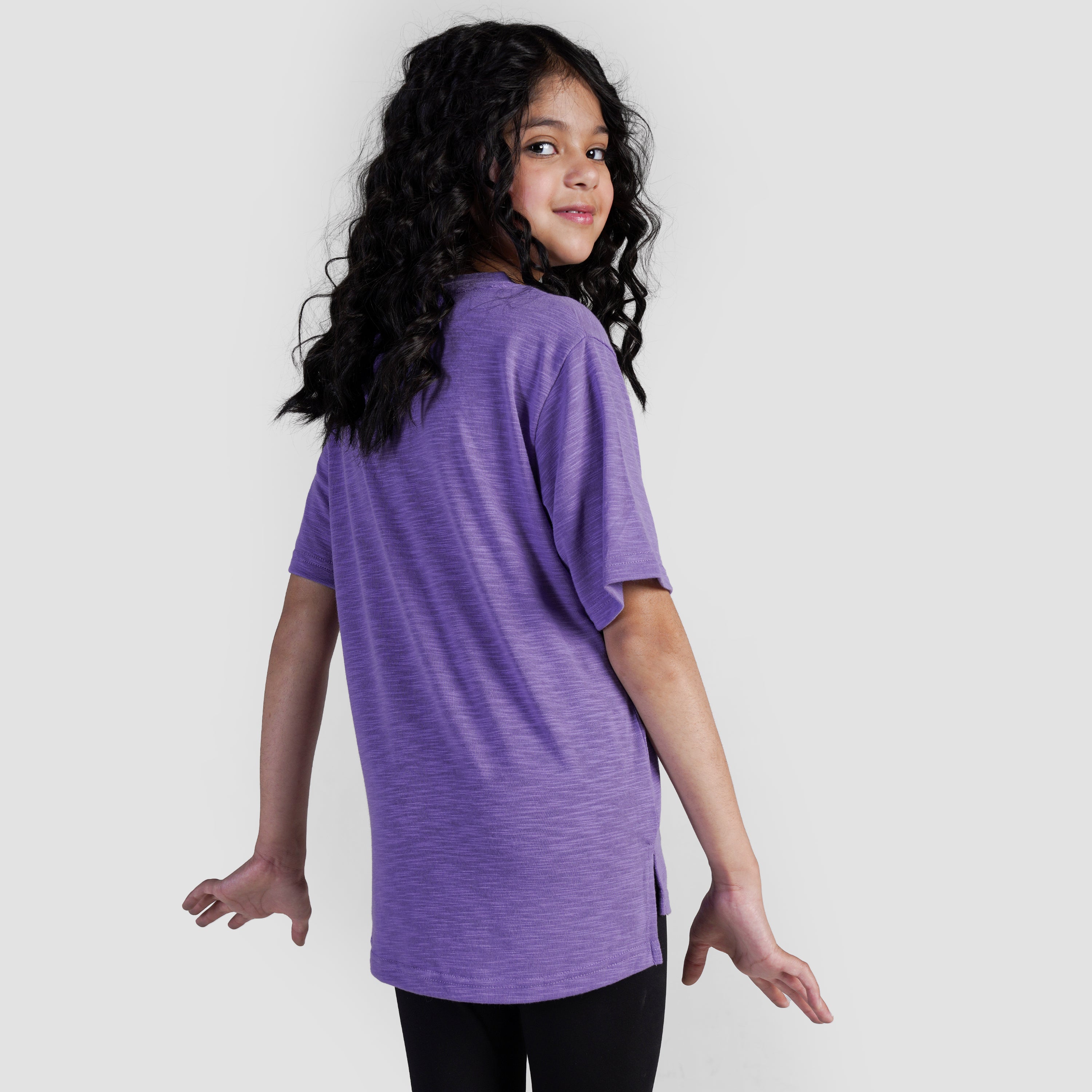 Strong Girl Regular Tee (Purple)