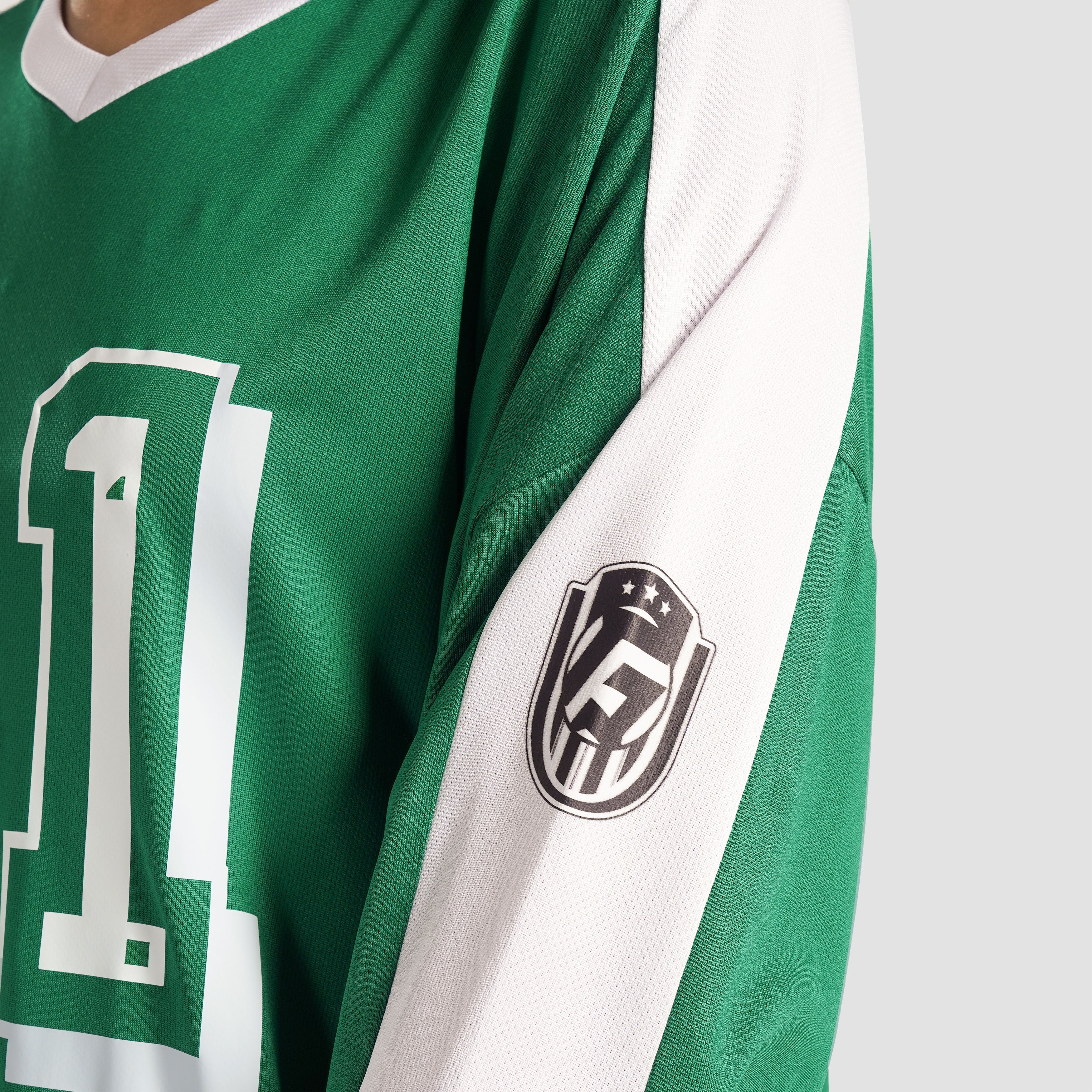 Goal Bound Full Sleeves Jersey (Dark Green)