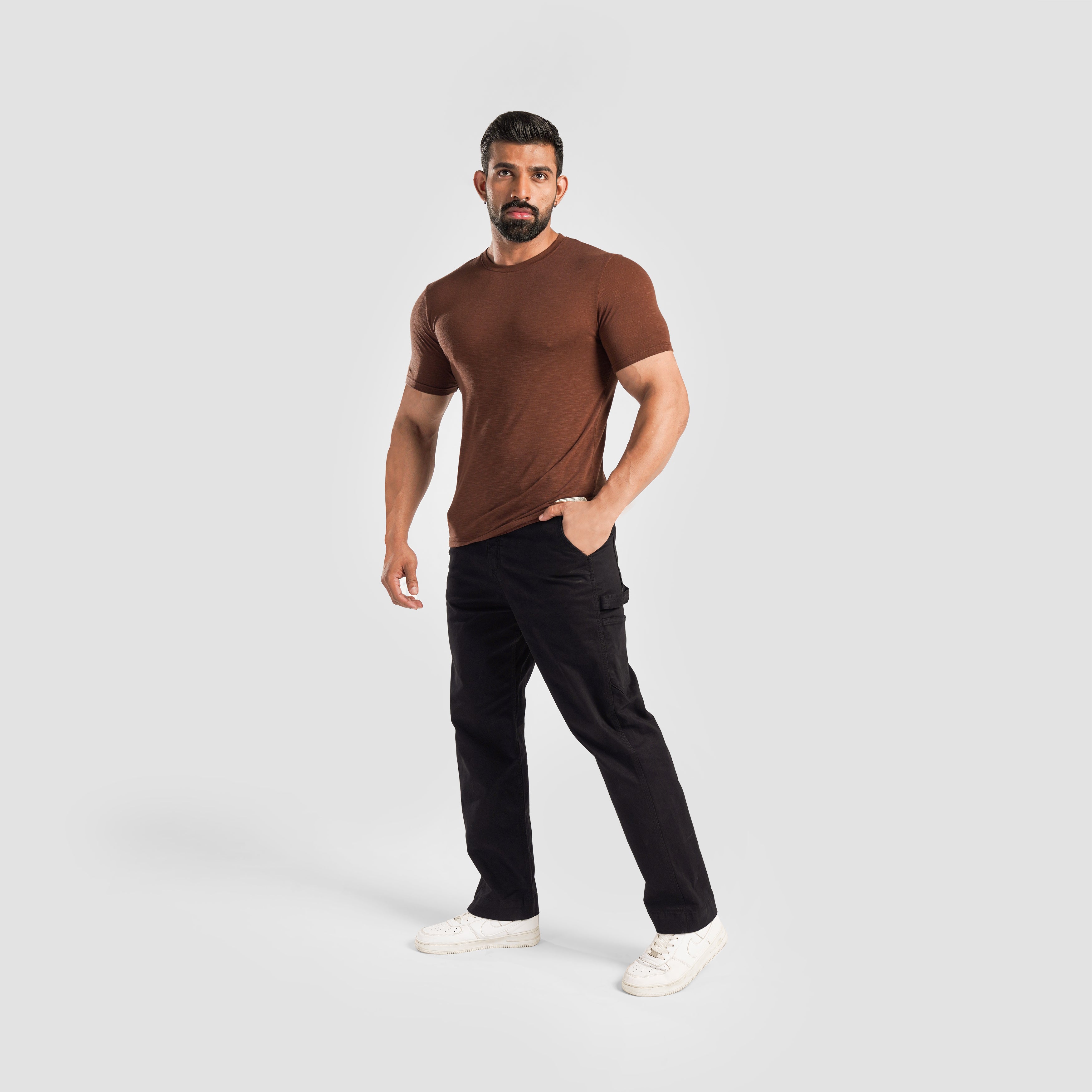 GAI Dash Tee (Brown)
