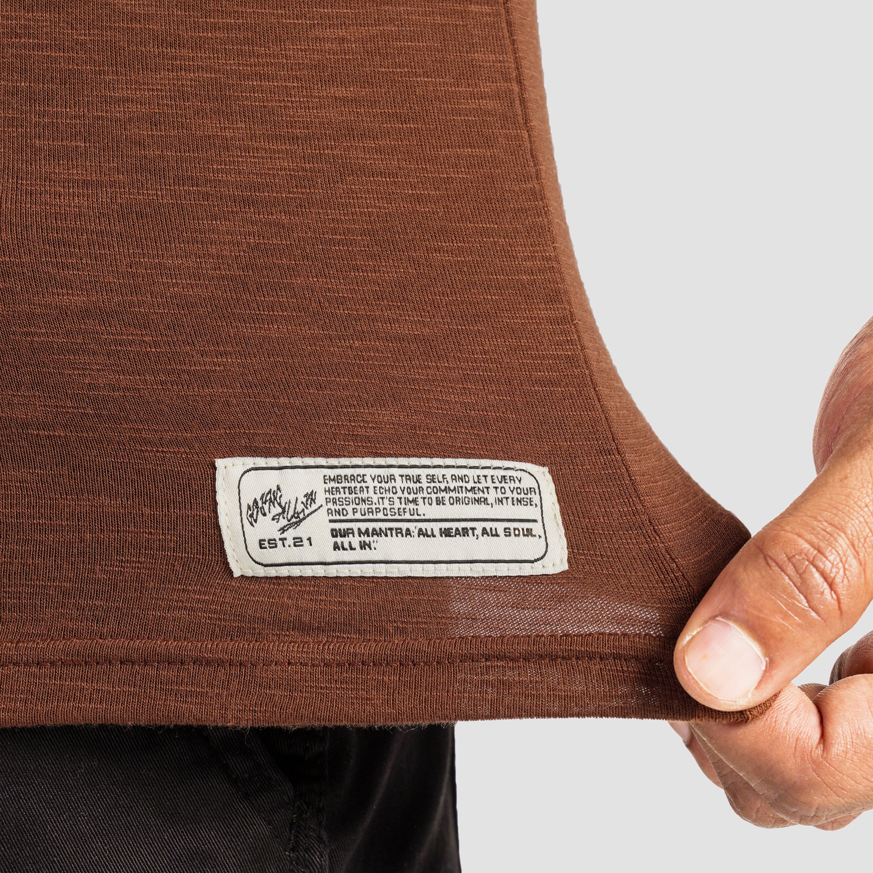 GAI Dash Tee (Brown)