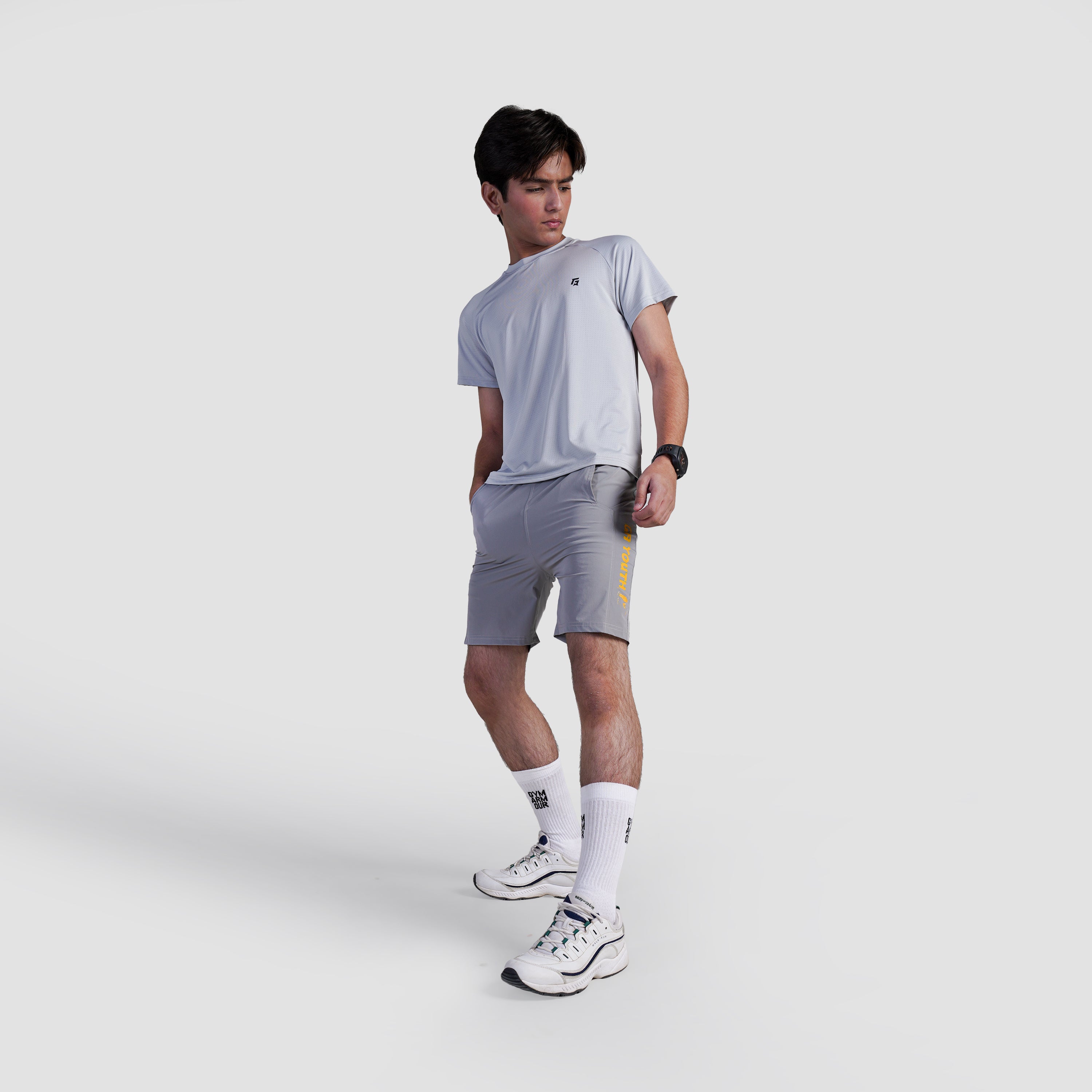 GA Youth Shorts (Grey)