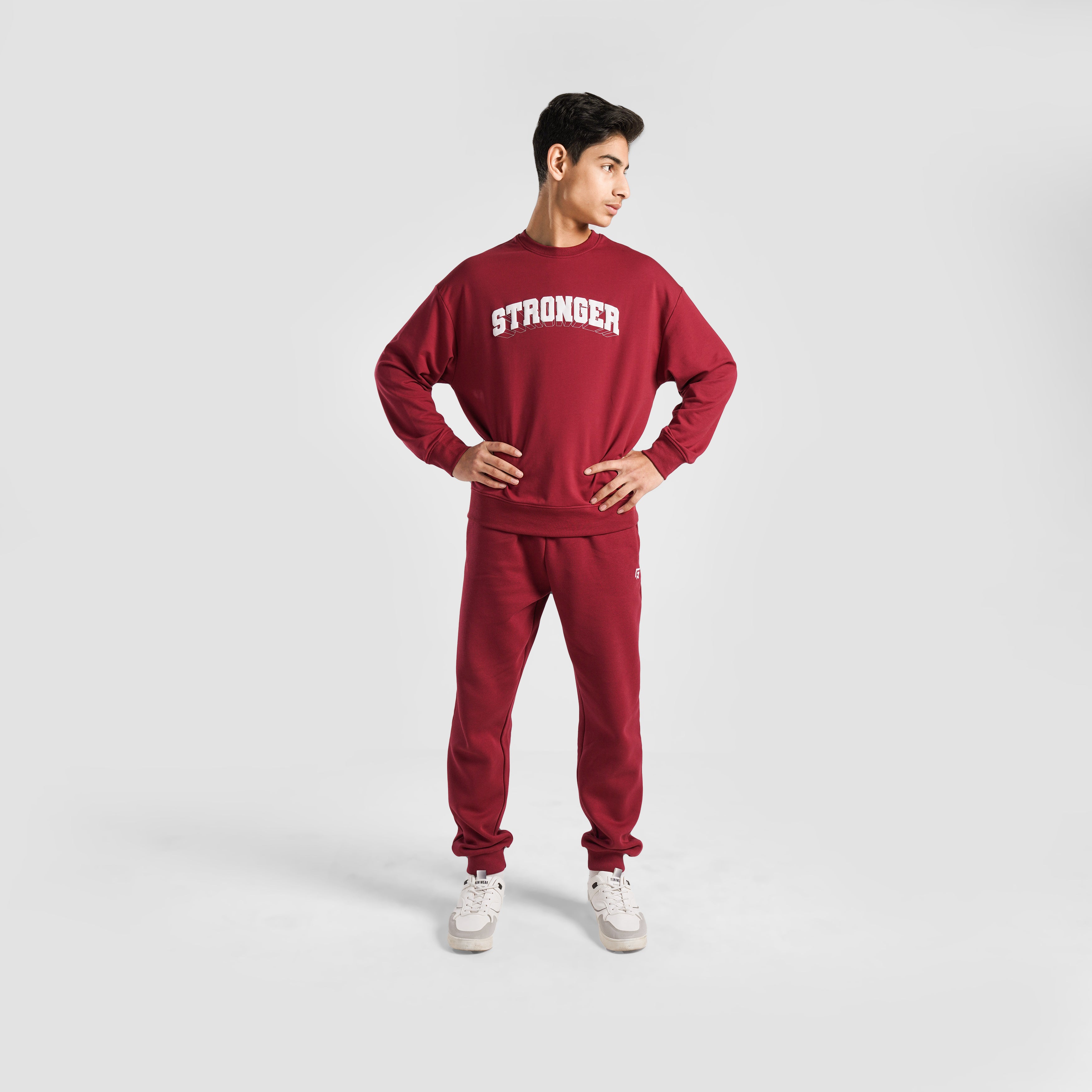 Stronger SweatShirt (Maroon)