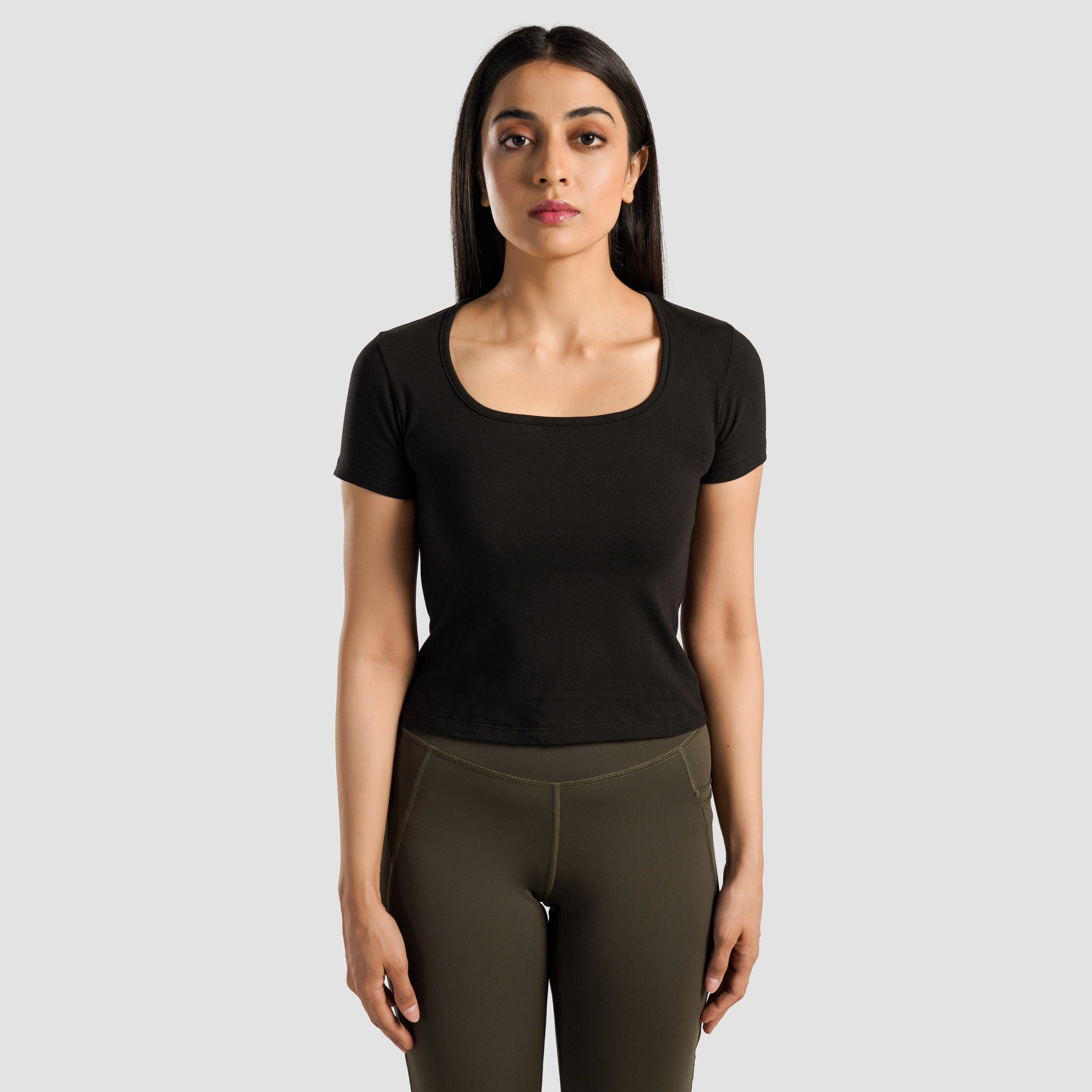 Flex Form Top (Black)