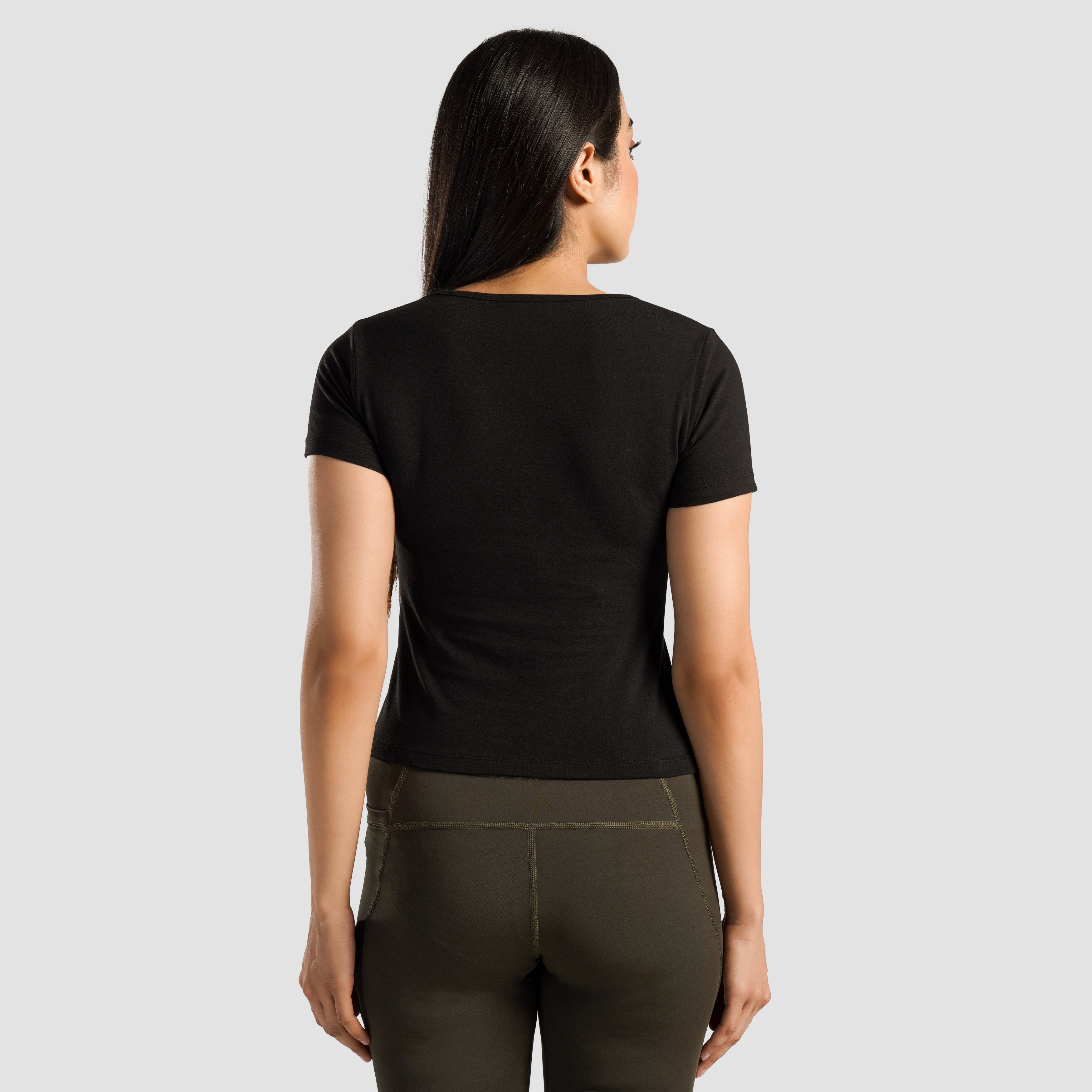 Flex Form Top (Black)