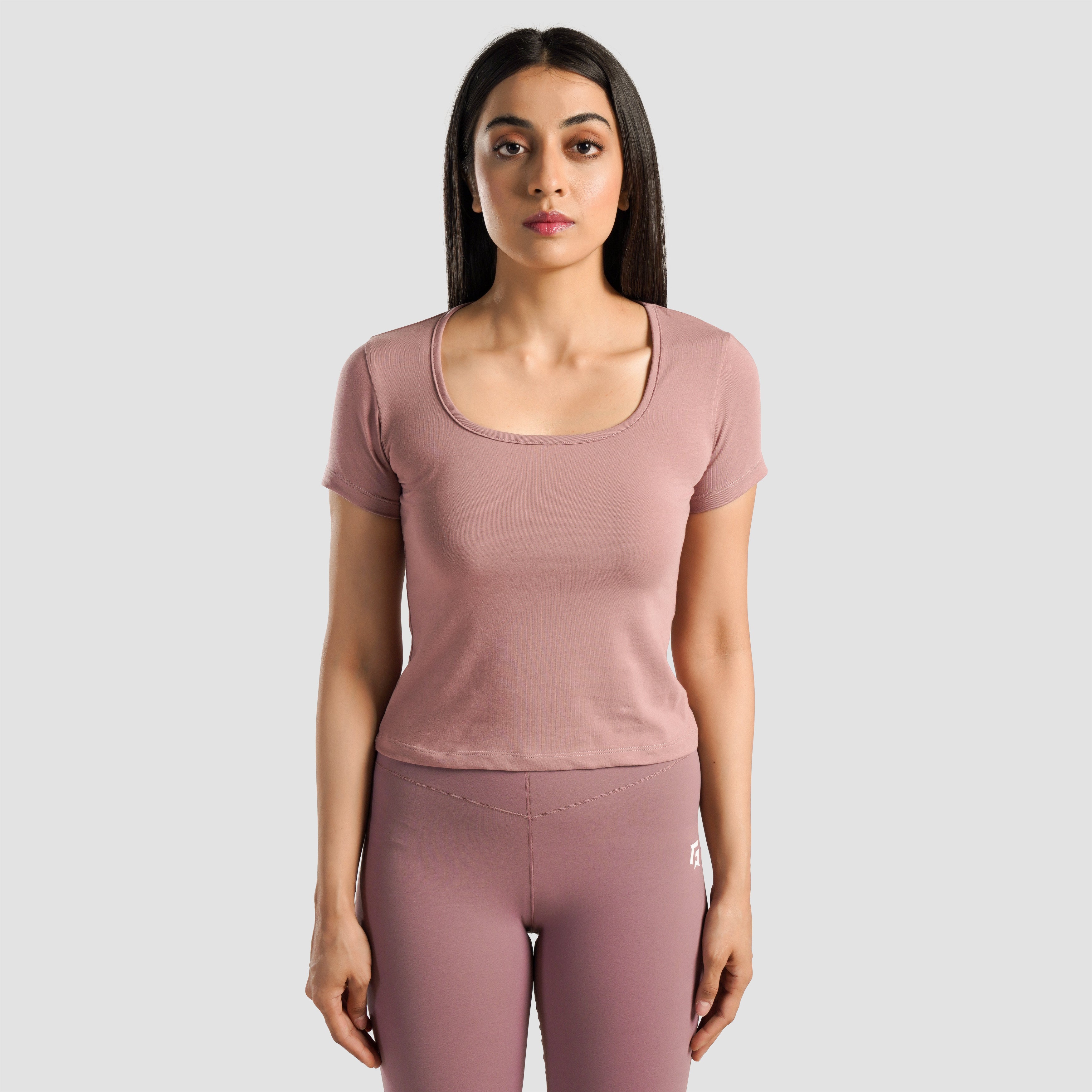 Flex Form Top (Dusty Pink)