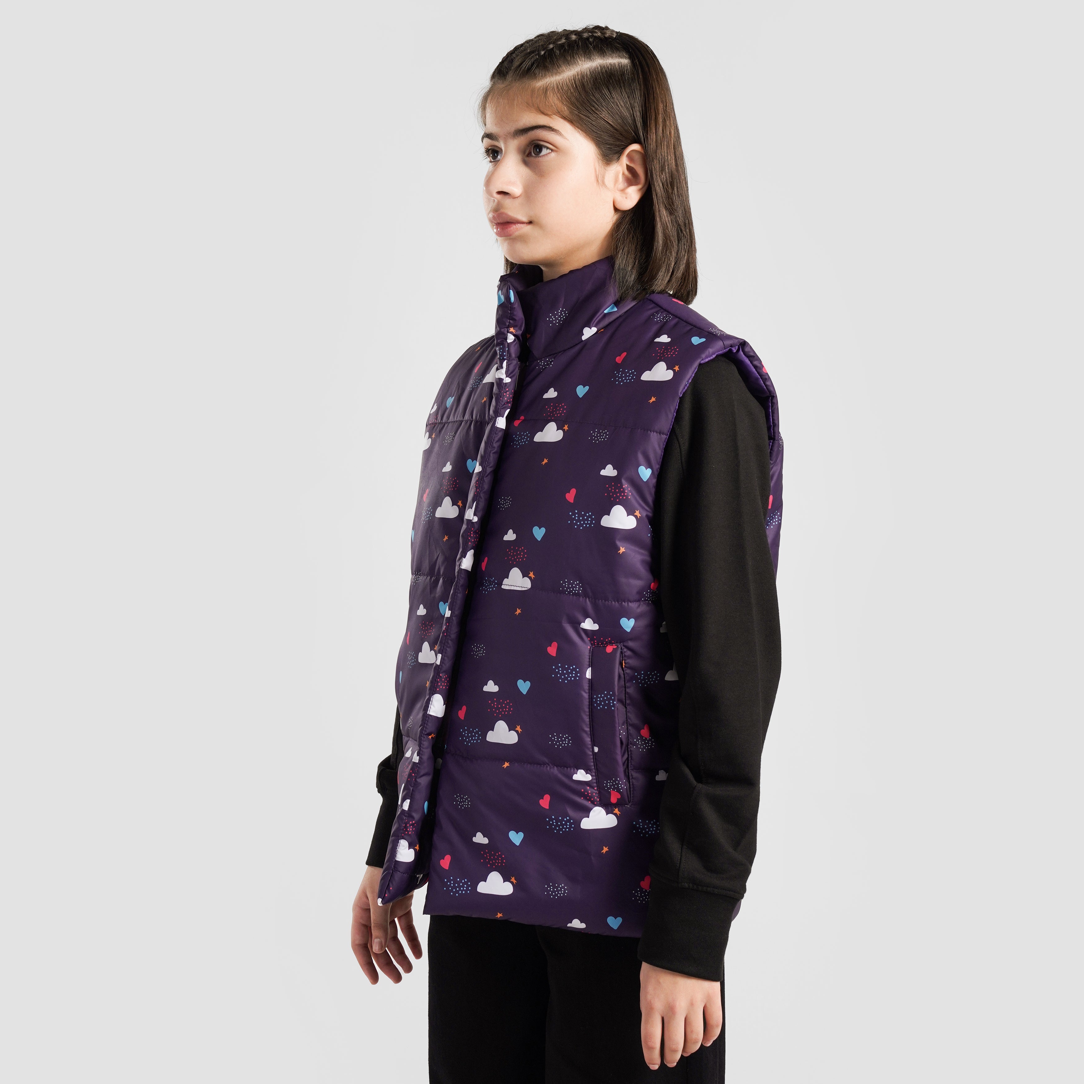 Dreamline Puffer Jacket (Purple)