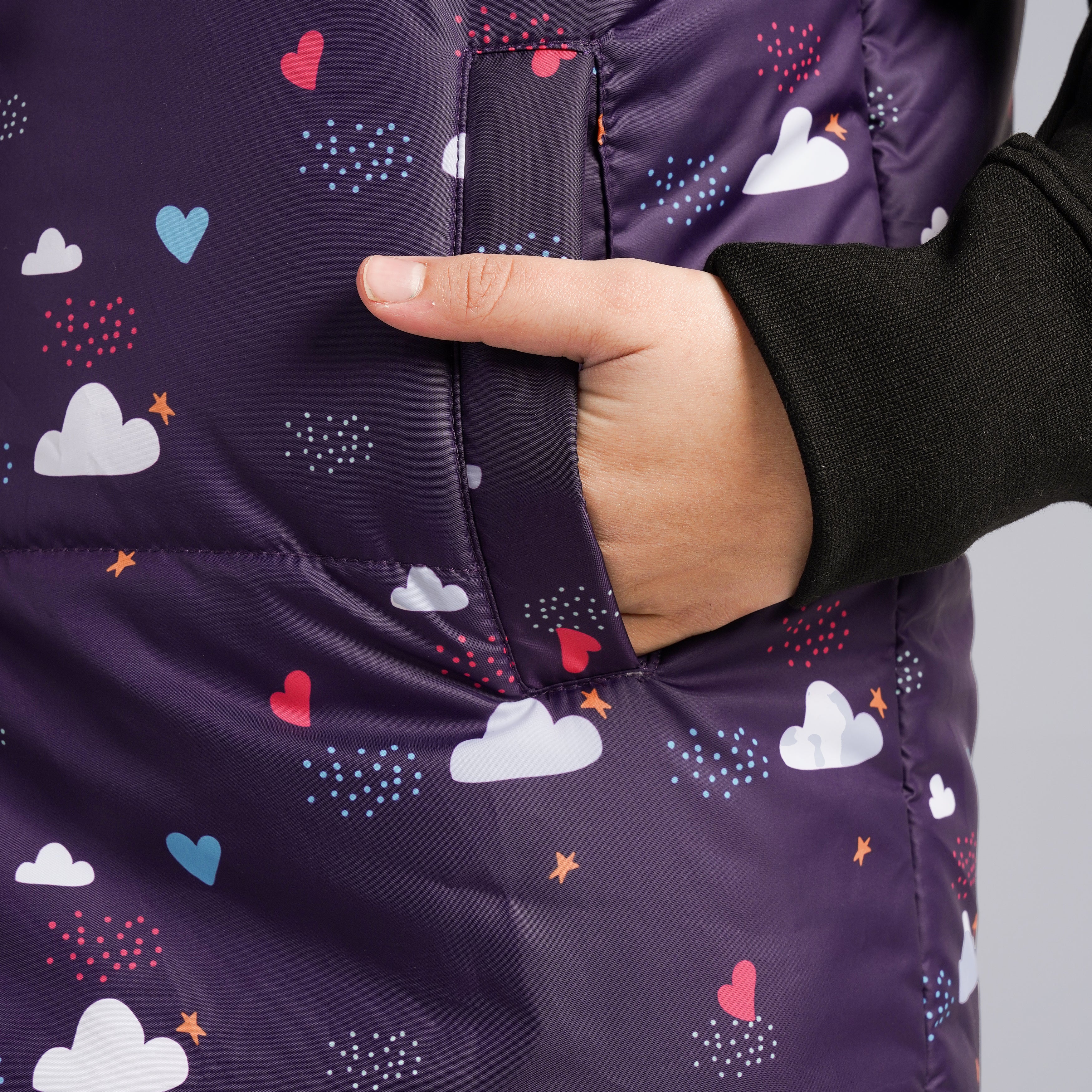 Dreamline Puffer Jacket (Purple)