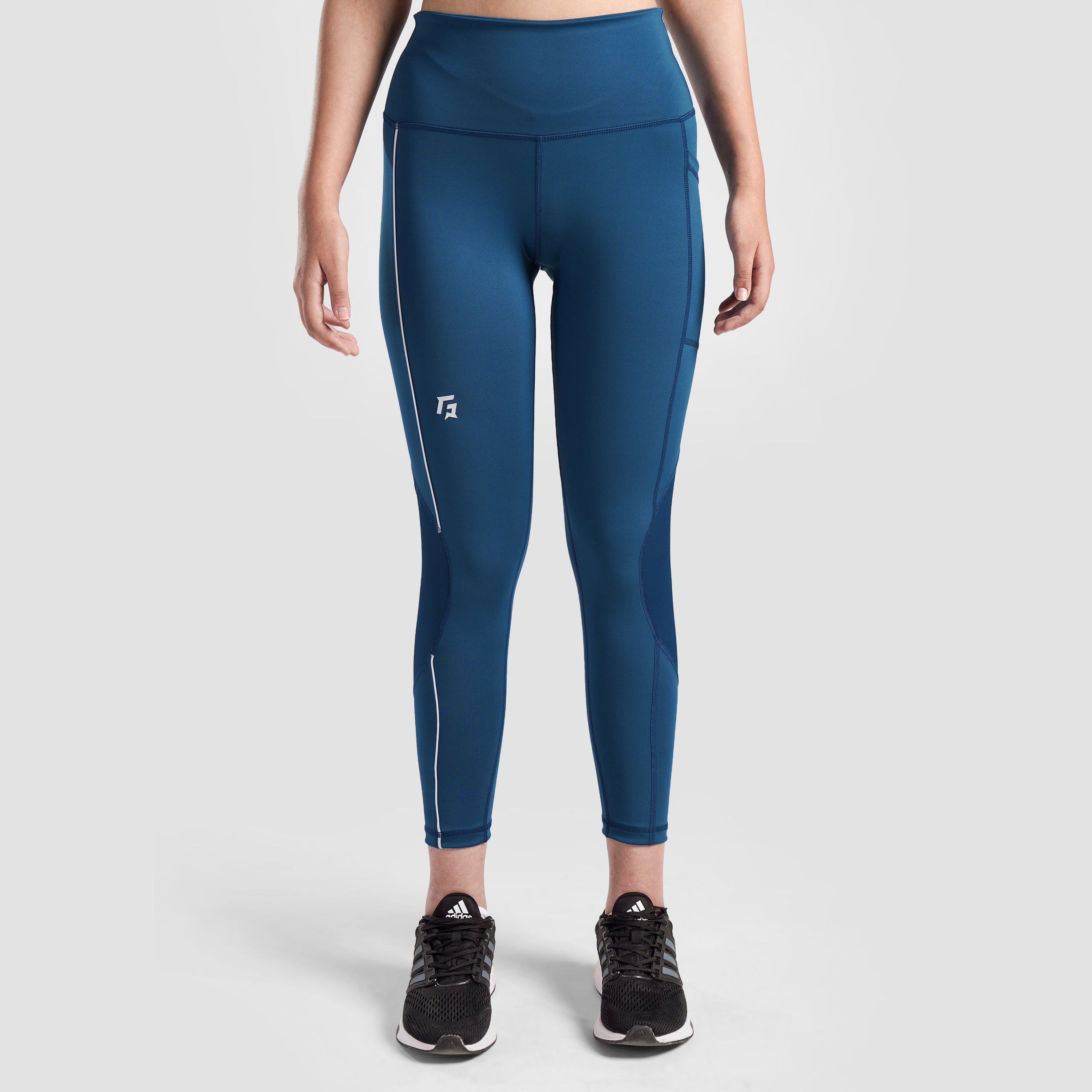 Hyper Track Leggings (Turquoise)