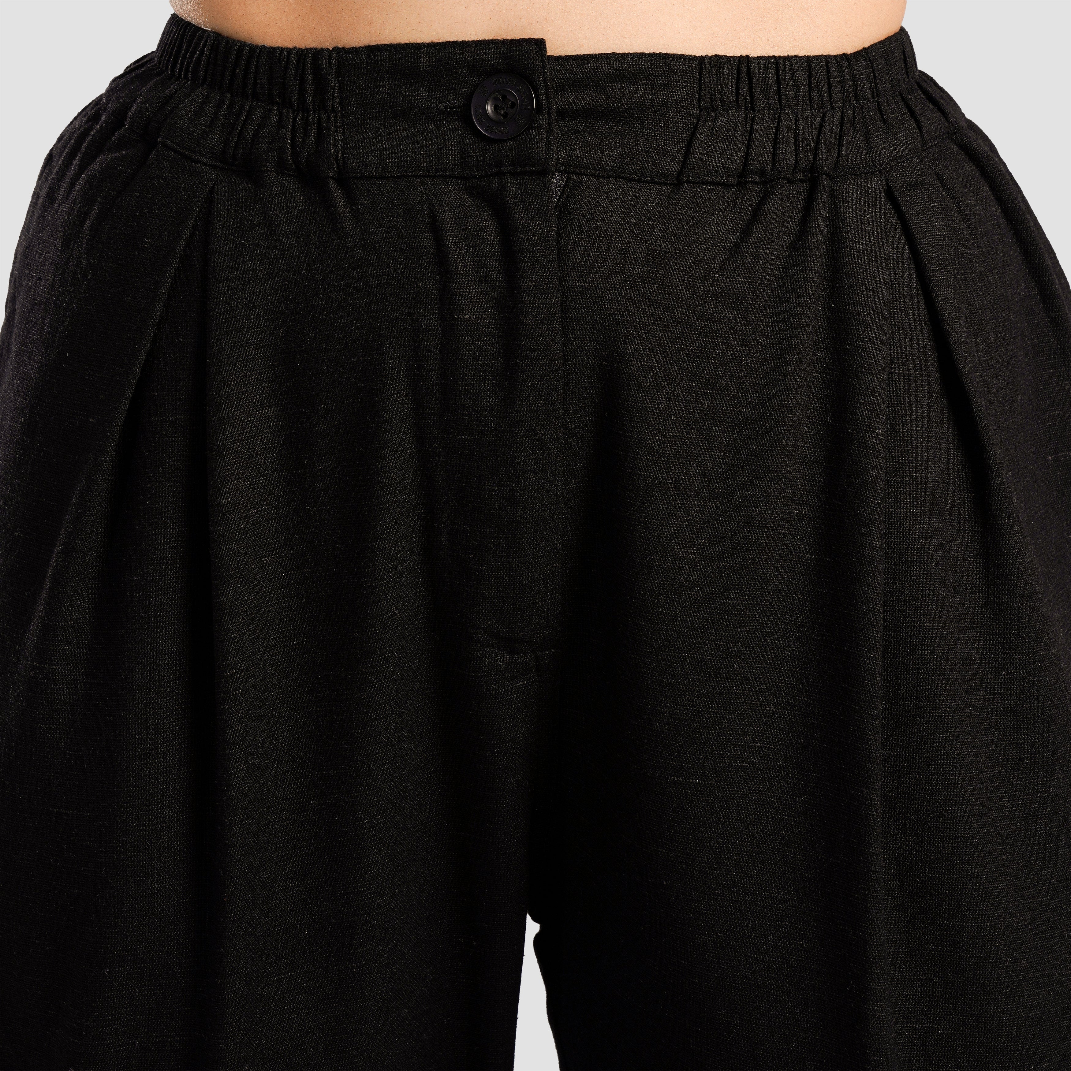 Woven Trousers (Black)