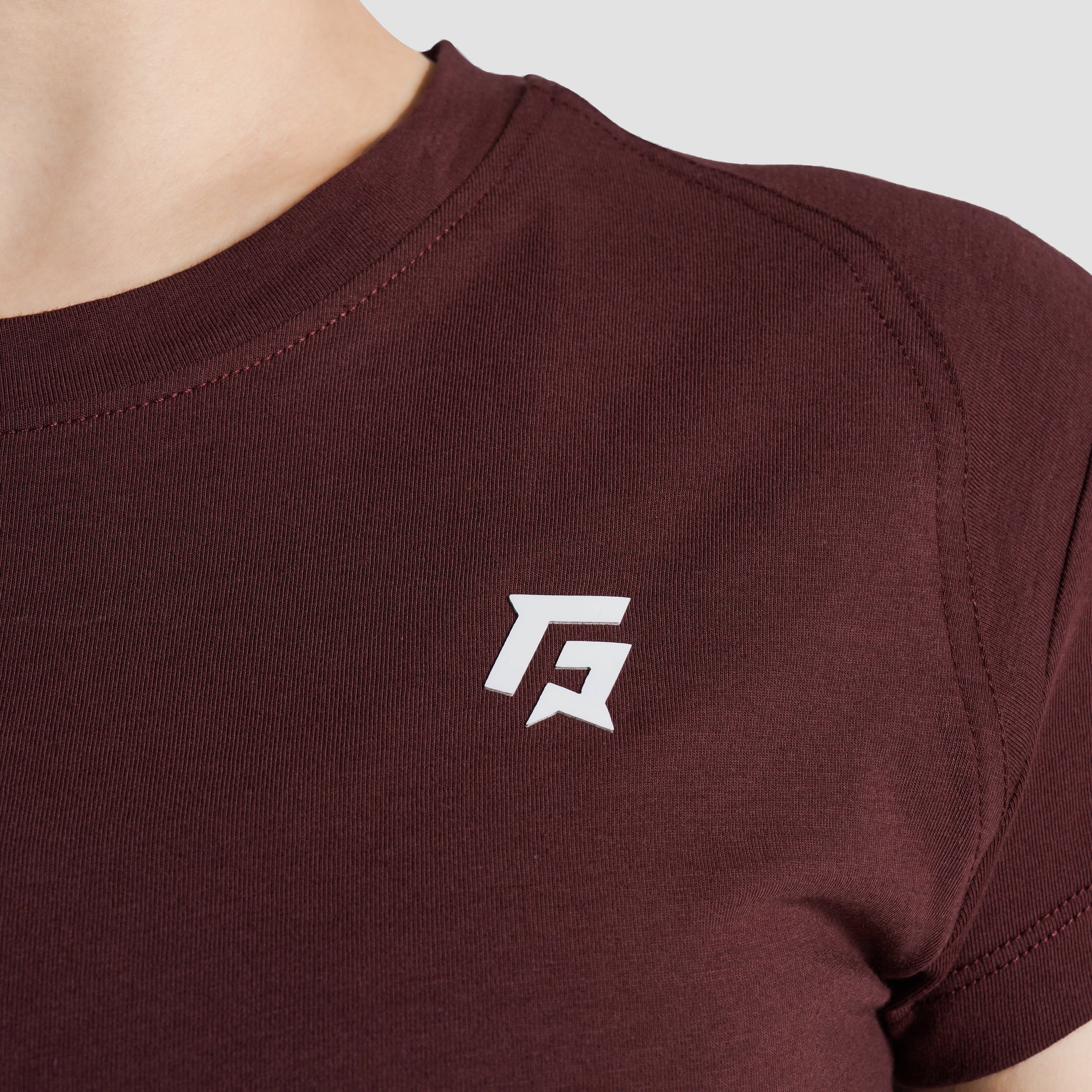 Tone Up Tee (Burgundy)