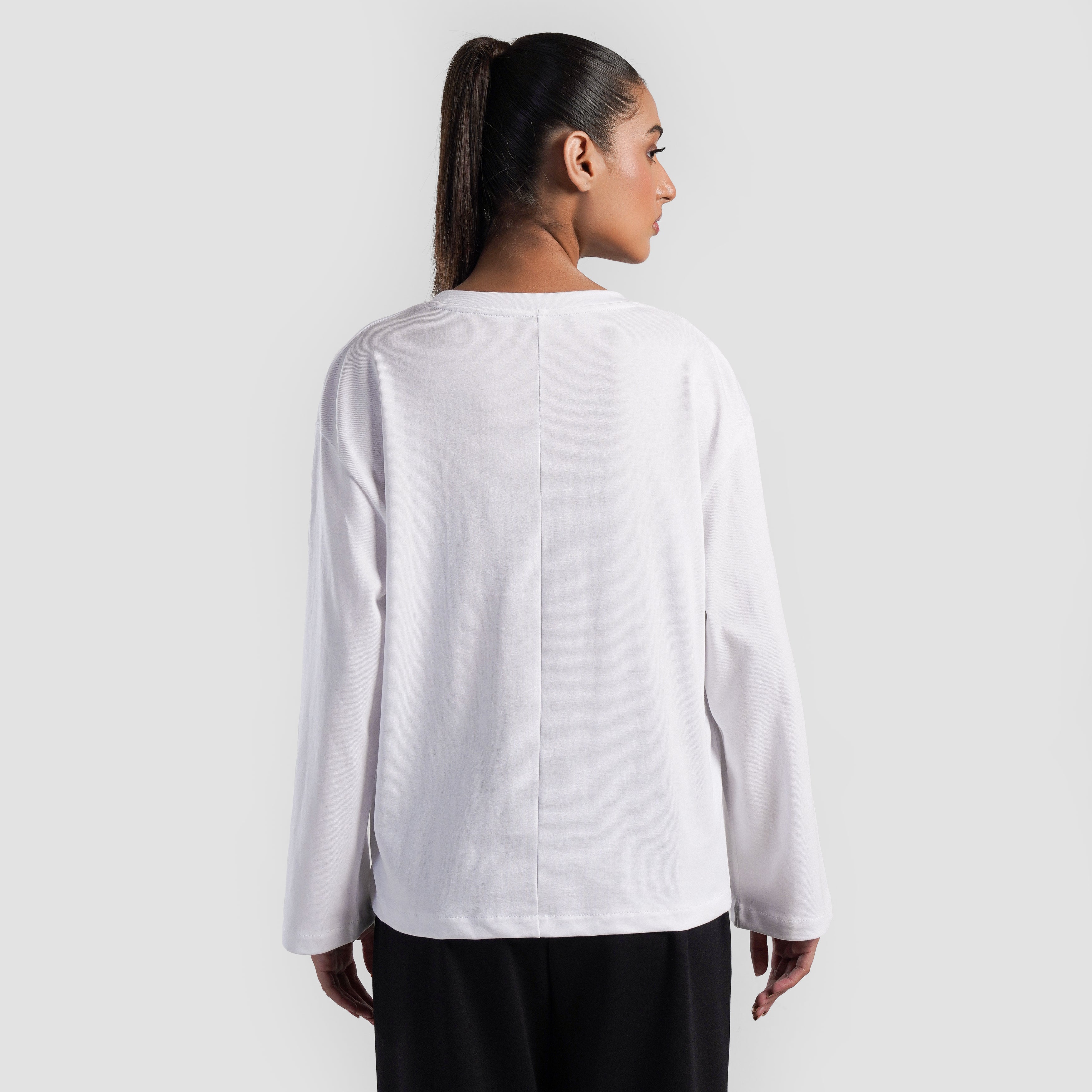 Basic Long Sleeves (White)