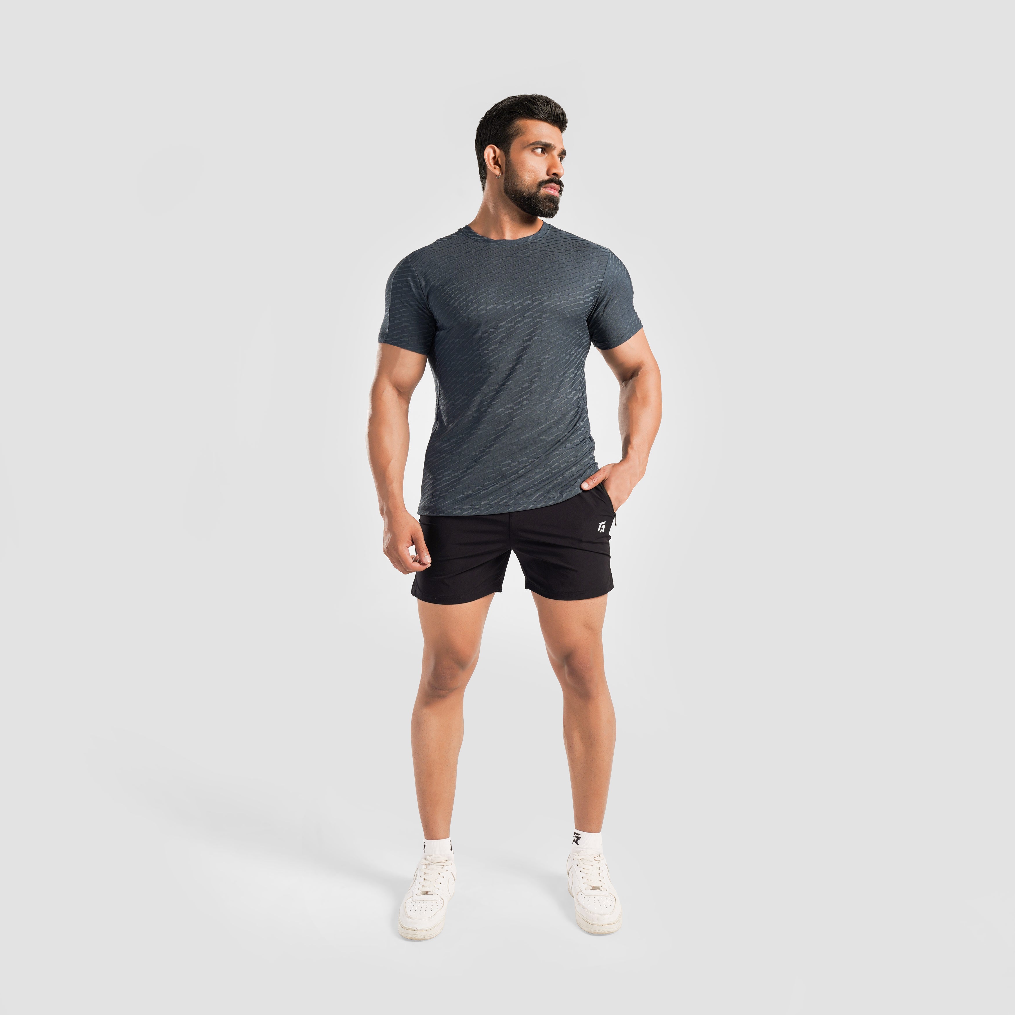Power Rise Tee (Grey)