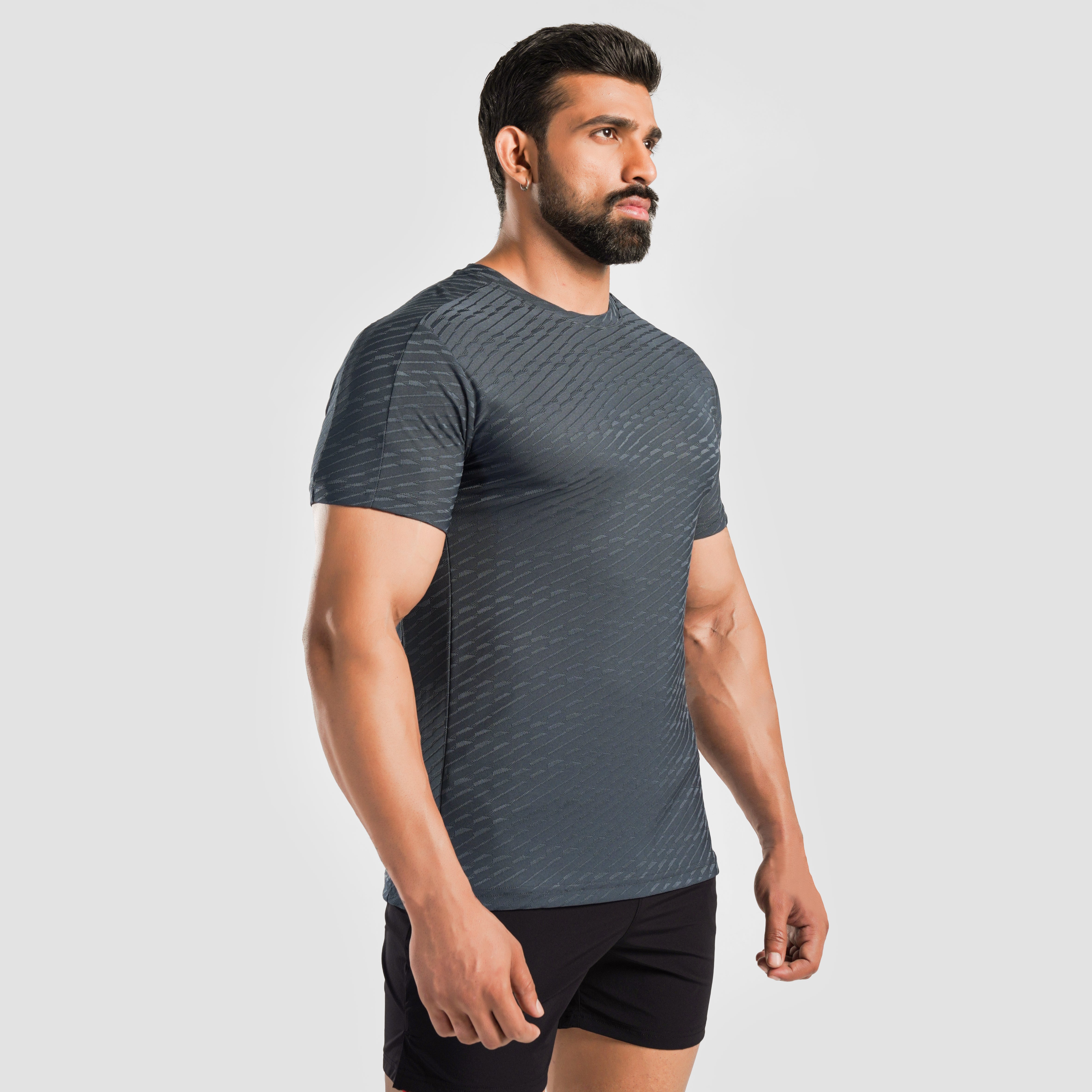 Power Rise Tee (Grey)