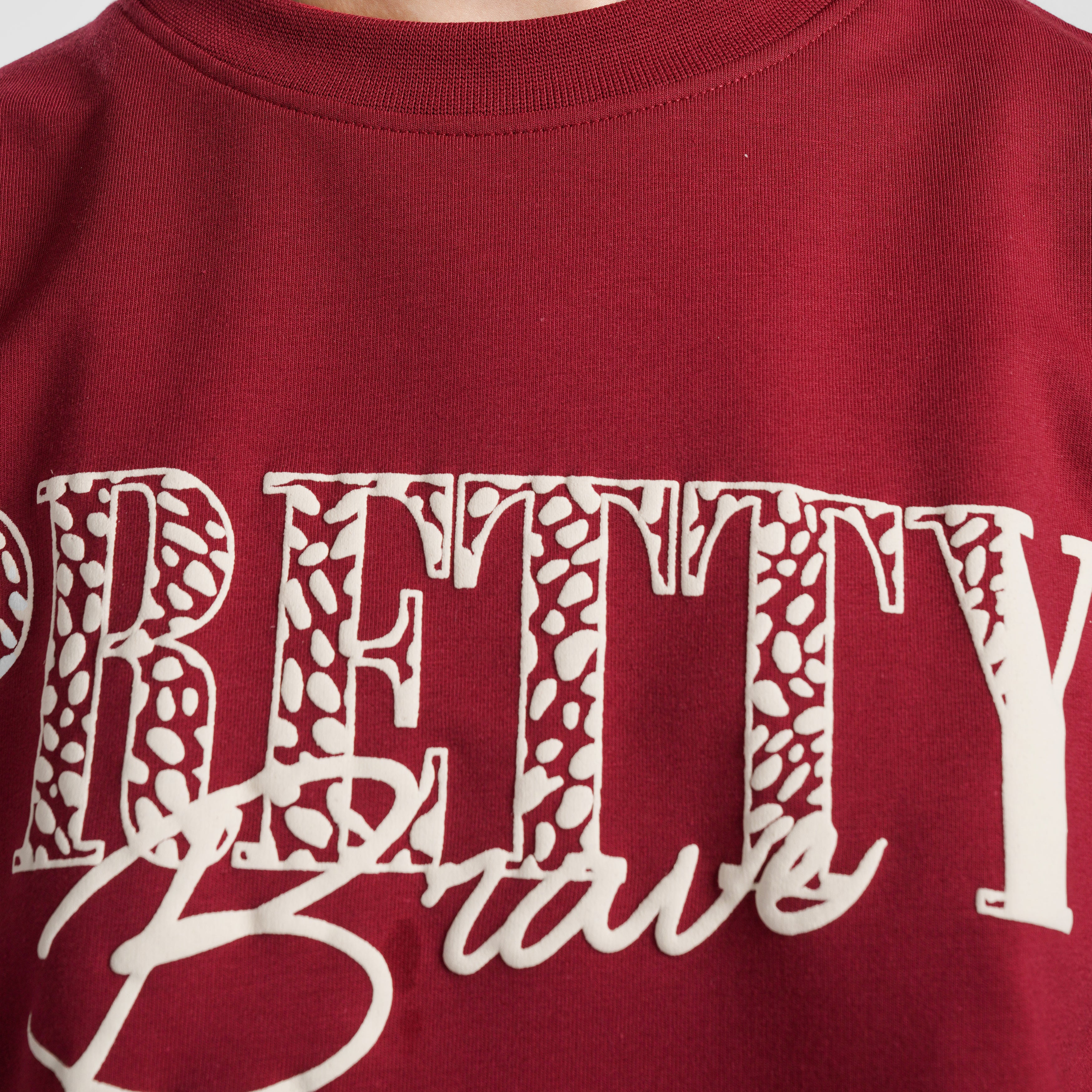 Playful Pretty SweatShirt (Maroon)