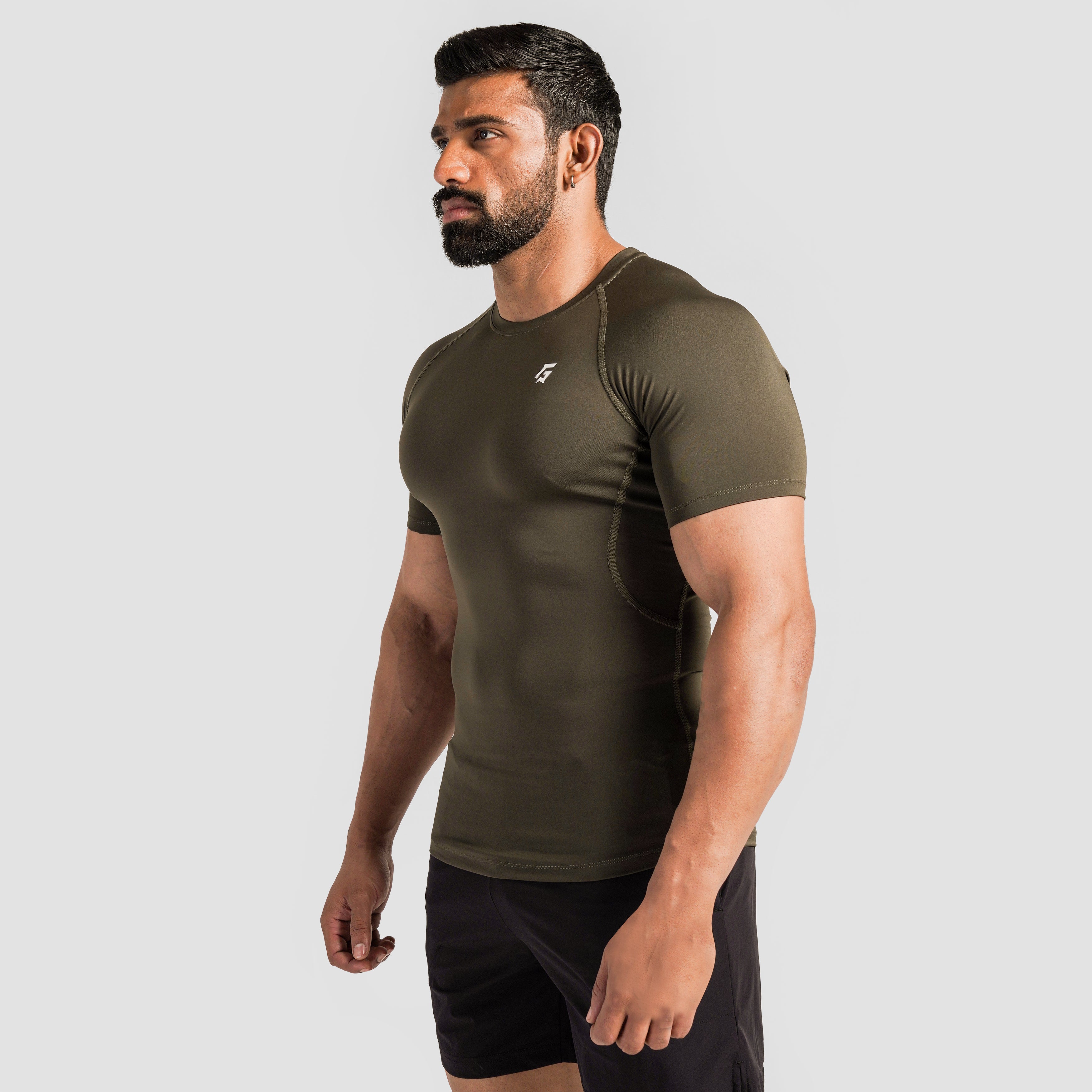 GA Compression Short Sleeves (Olive)