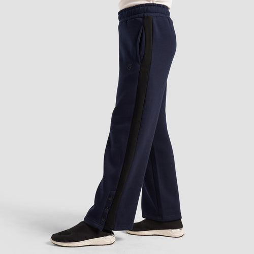 Wide Leg Trousers (Navy)