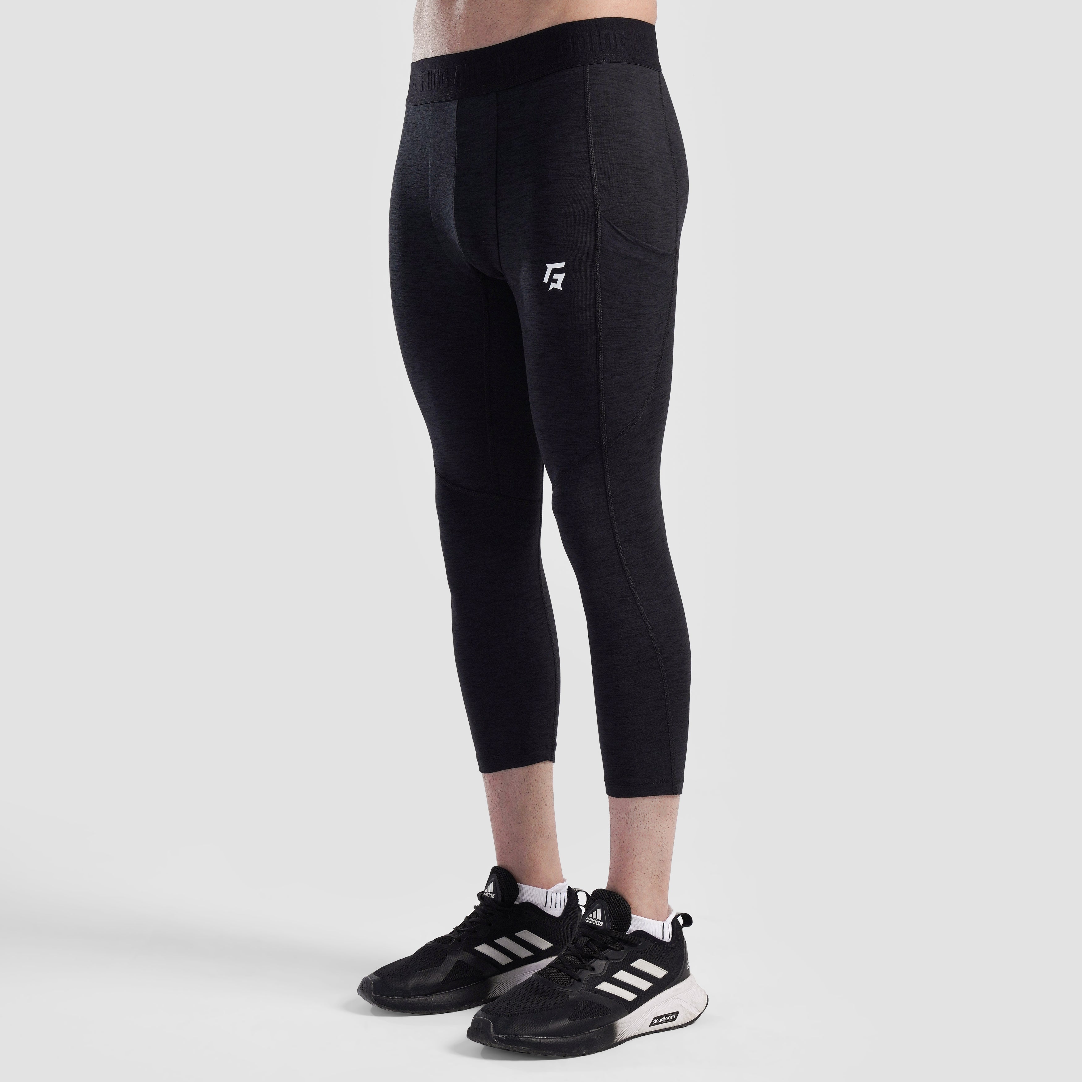 GA Compression 3/4 Pants 2.0 (Charcoal)
