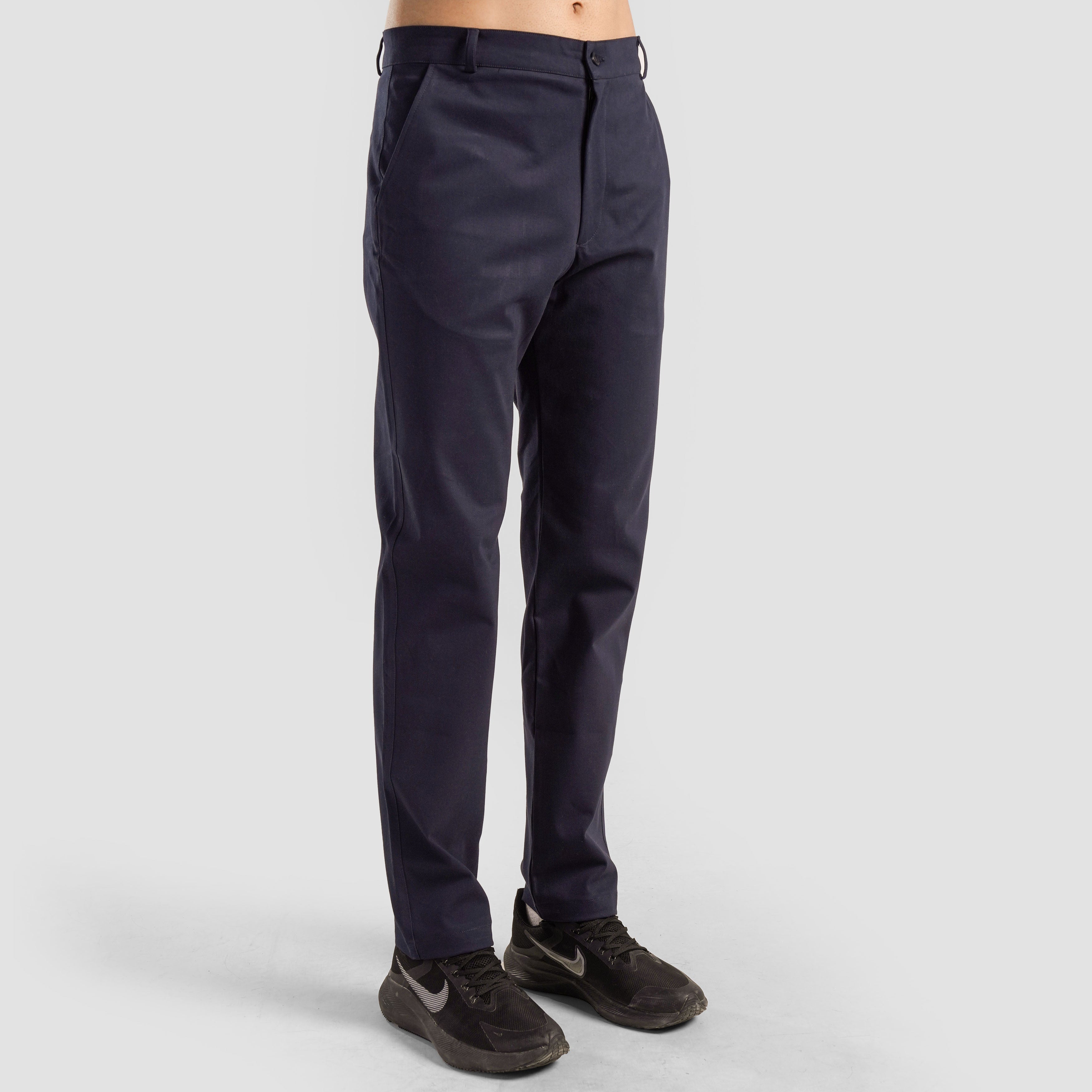 Tailored Chinos (Navy)