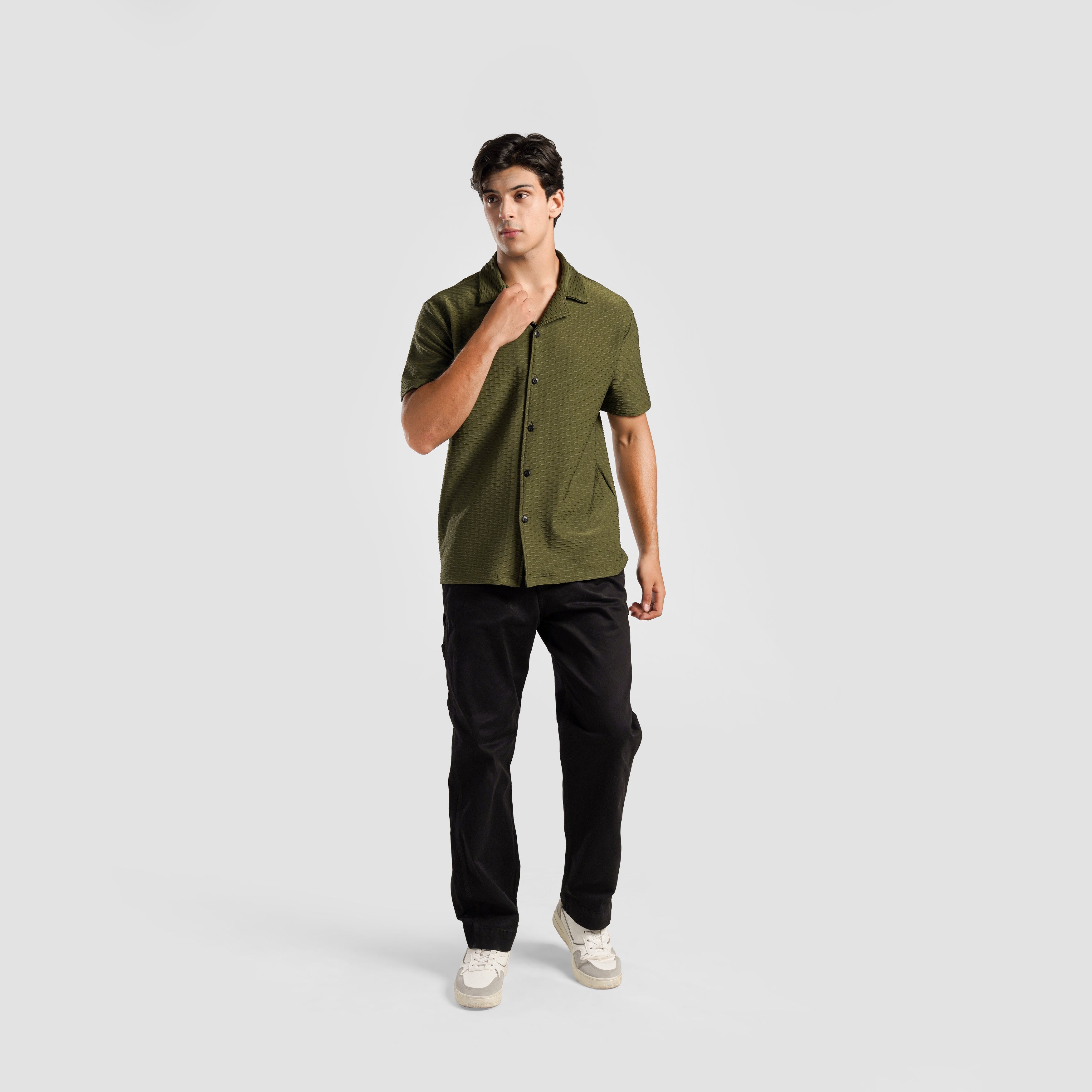 GAI Essential Button Down (Olive)