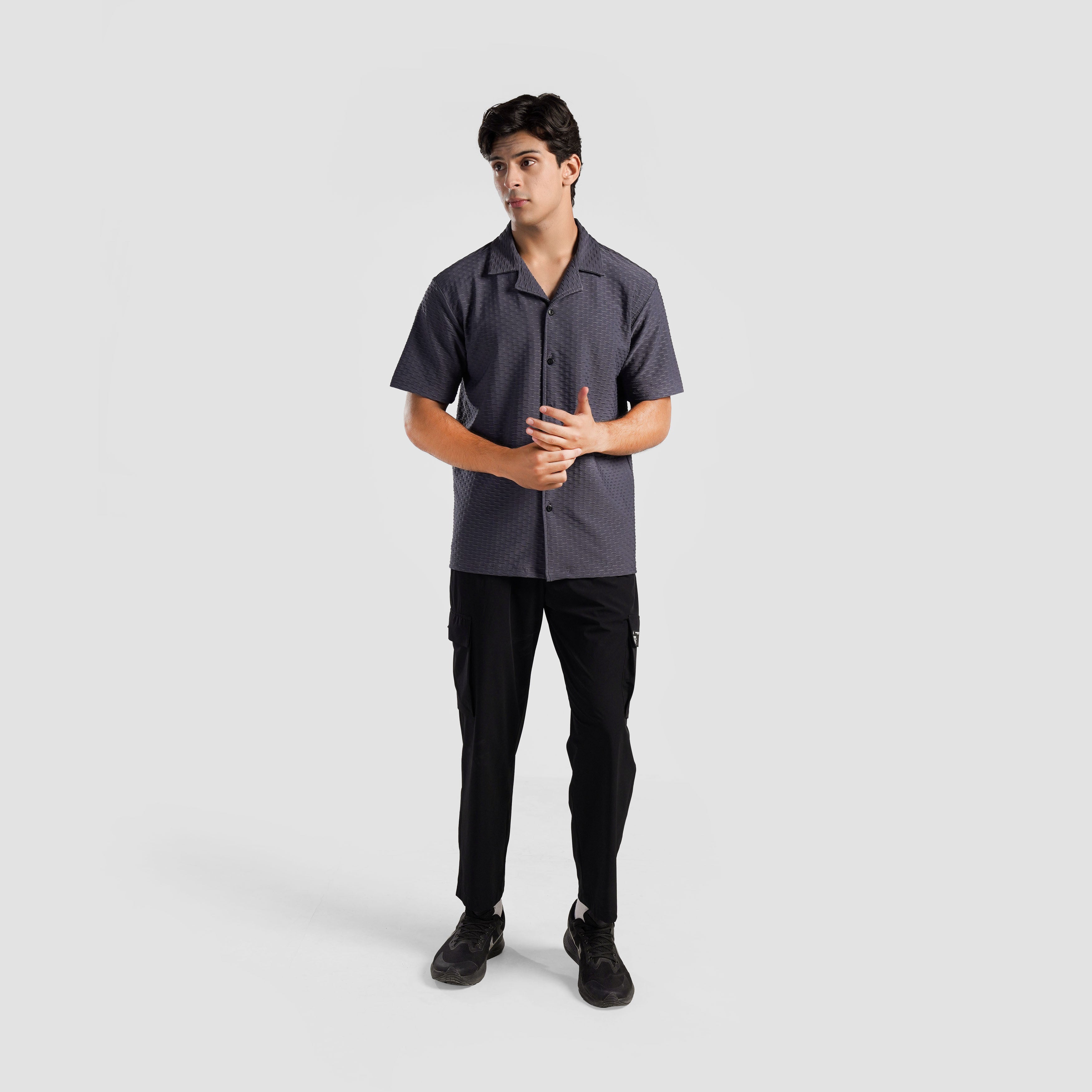 GAI Essential Button Down (Grey)