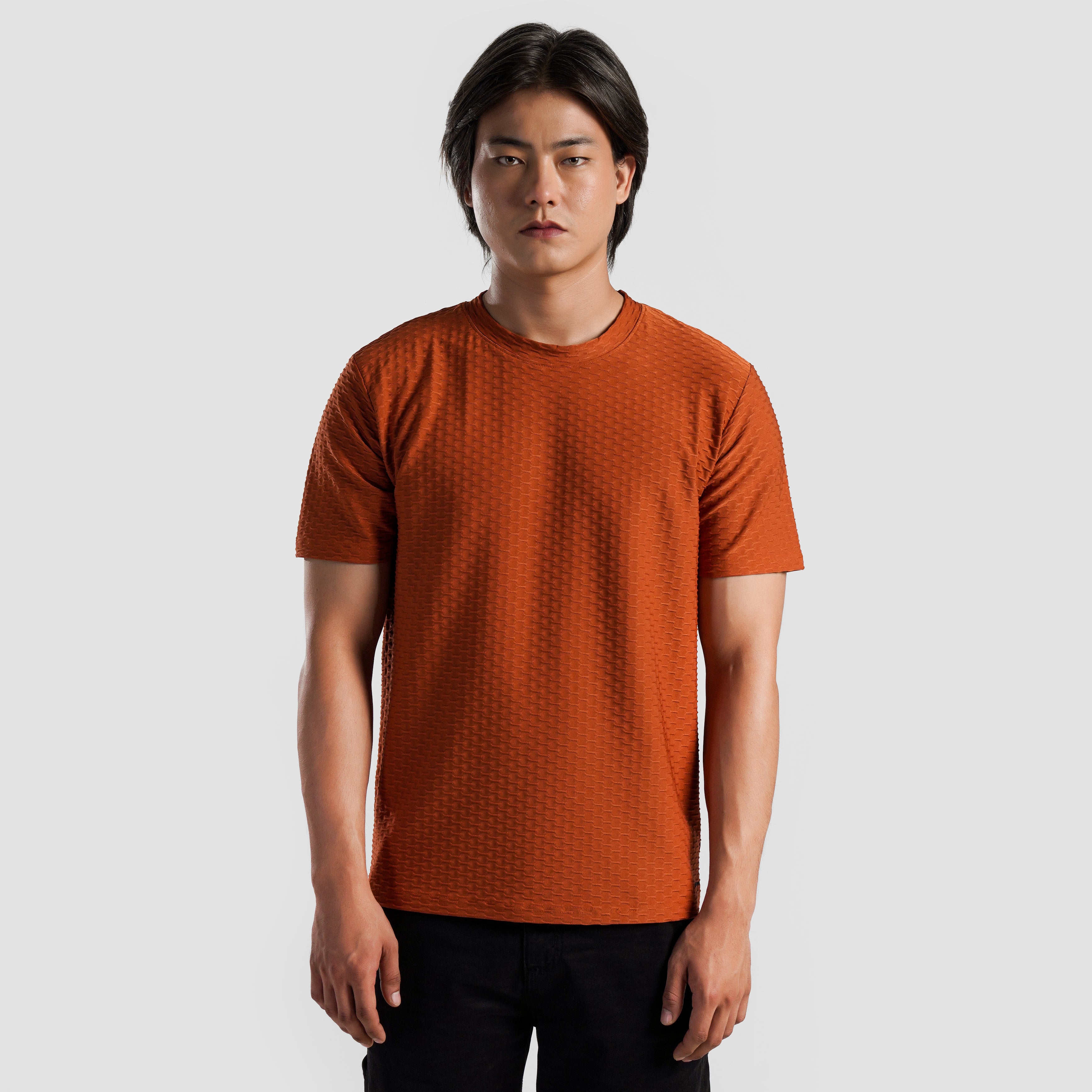 GridLock Tee (Orange)